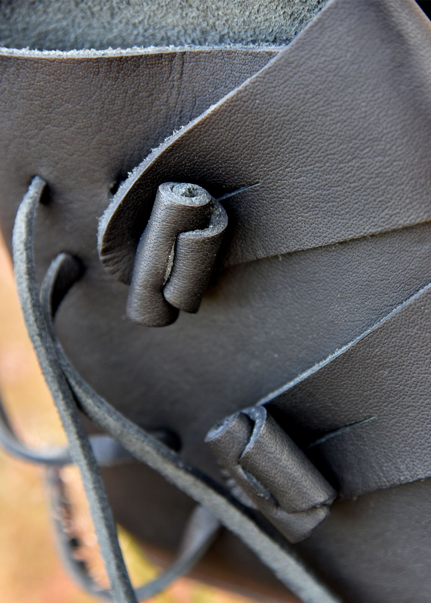 Imagen única de: Zapatos Vikingos De La Alta Edad Media Jorvik, Negro