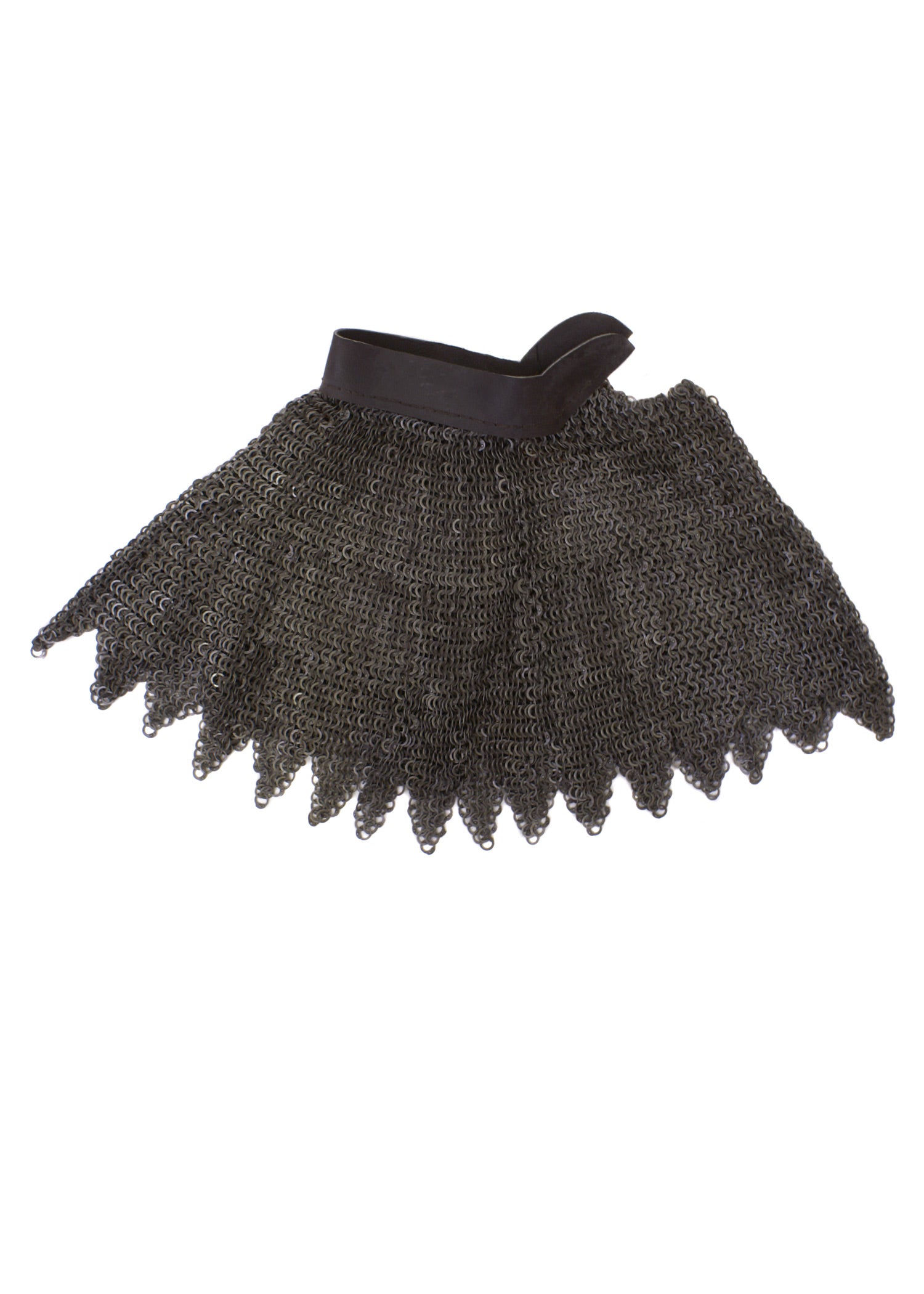 Imagen única de: Tirante De Cadena Fwm Para Casco, Anillo Plano Con Remaches En Forma De Cuña, Di 8 Mm, Dentado