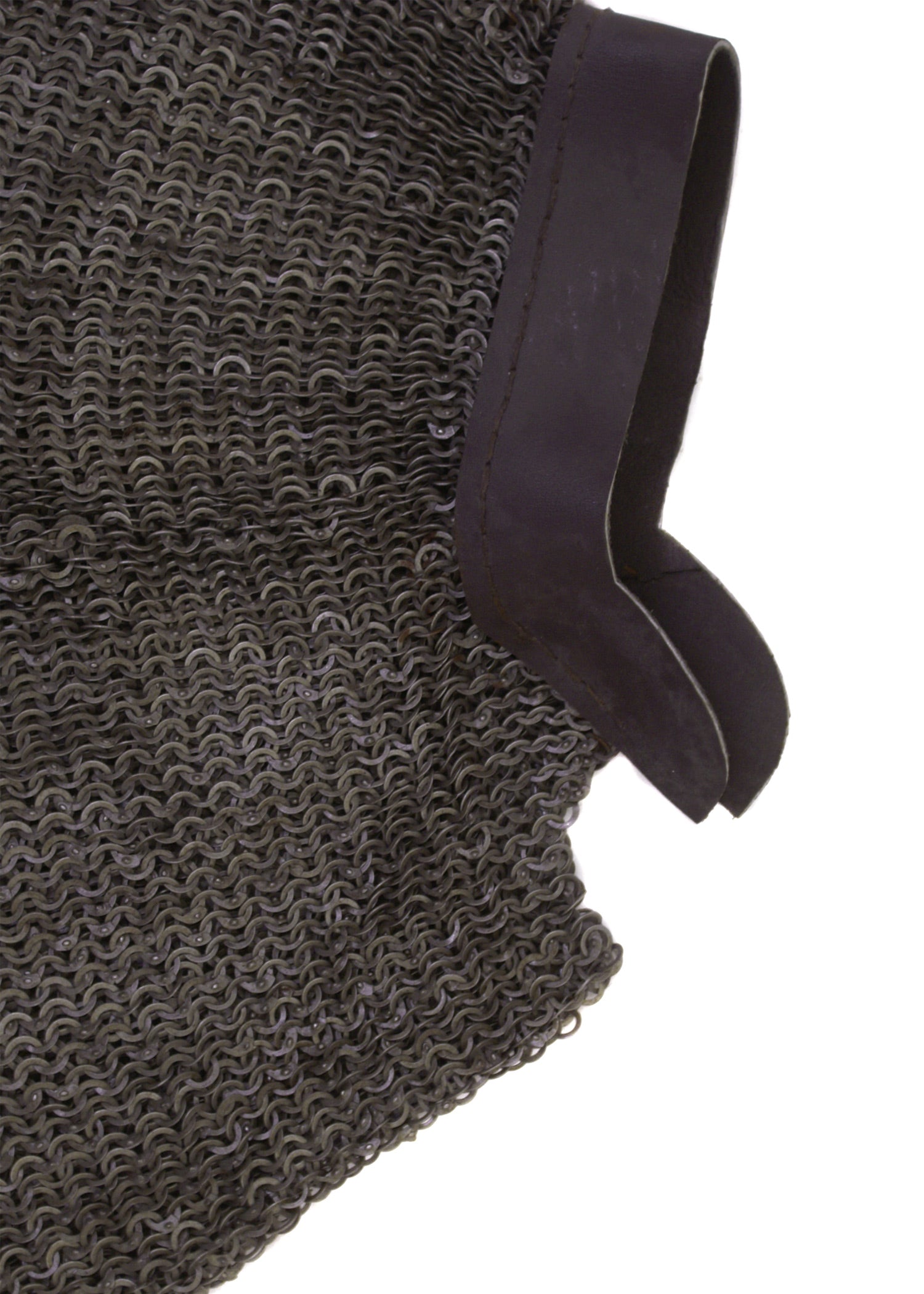 Imagen única de: Tirante De Cadena Fwm Para Casco, Anillo Plano Con Remaches En Forma De Cuña, Di 8 Mm, Dentado