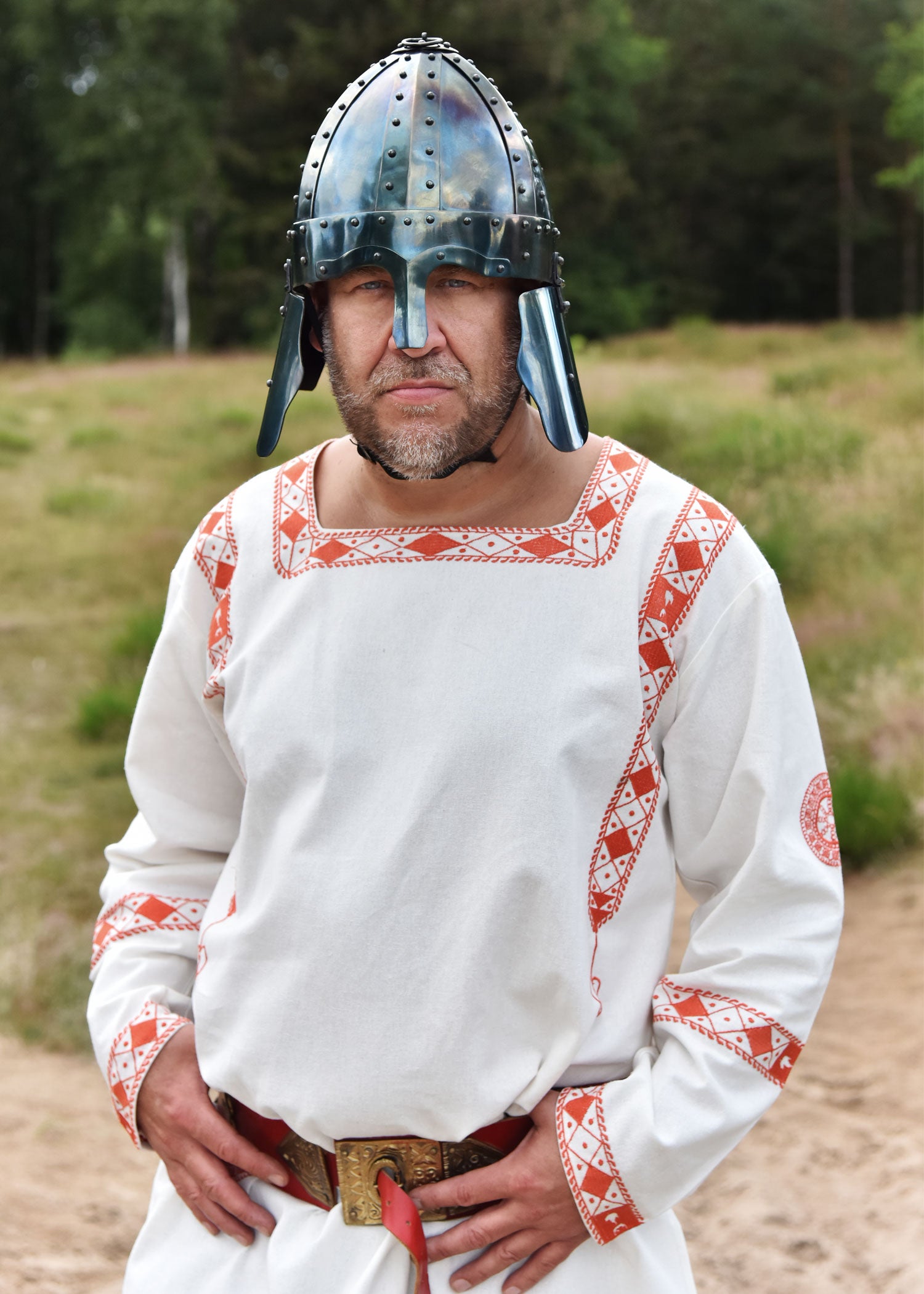 Imagen única de: Spangenhelm Tardorromano Deir El-medina, Acero De 1,6 Mm