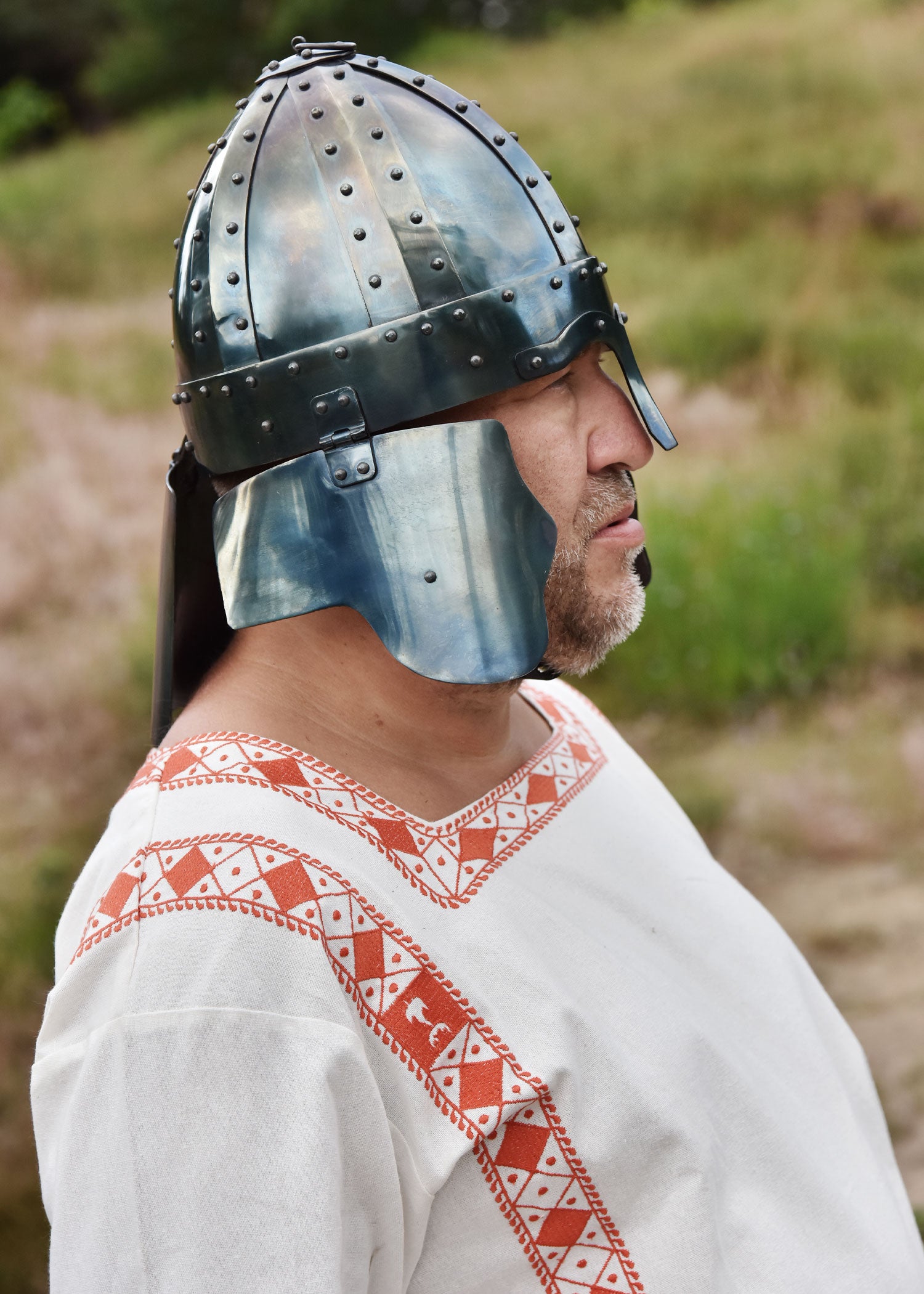 Imagen única de: Spangenhelm Tardorromano Deir El-medina, Acero De 1,6 Mm