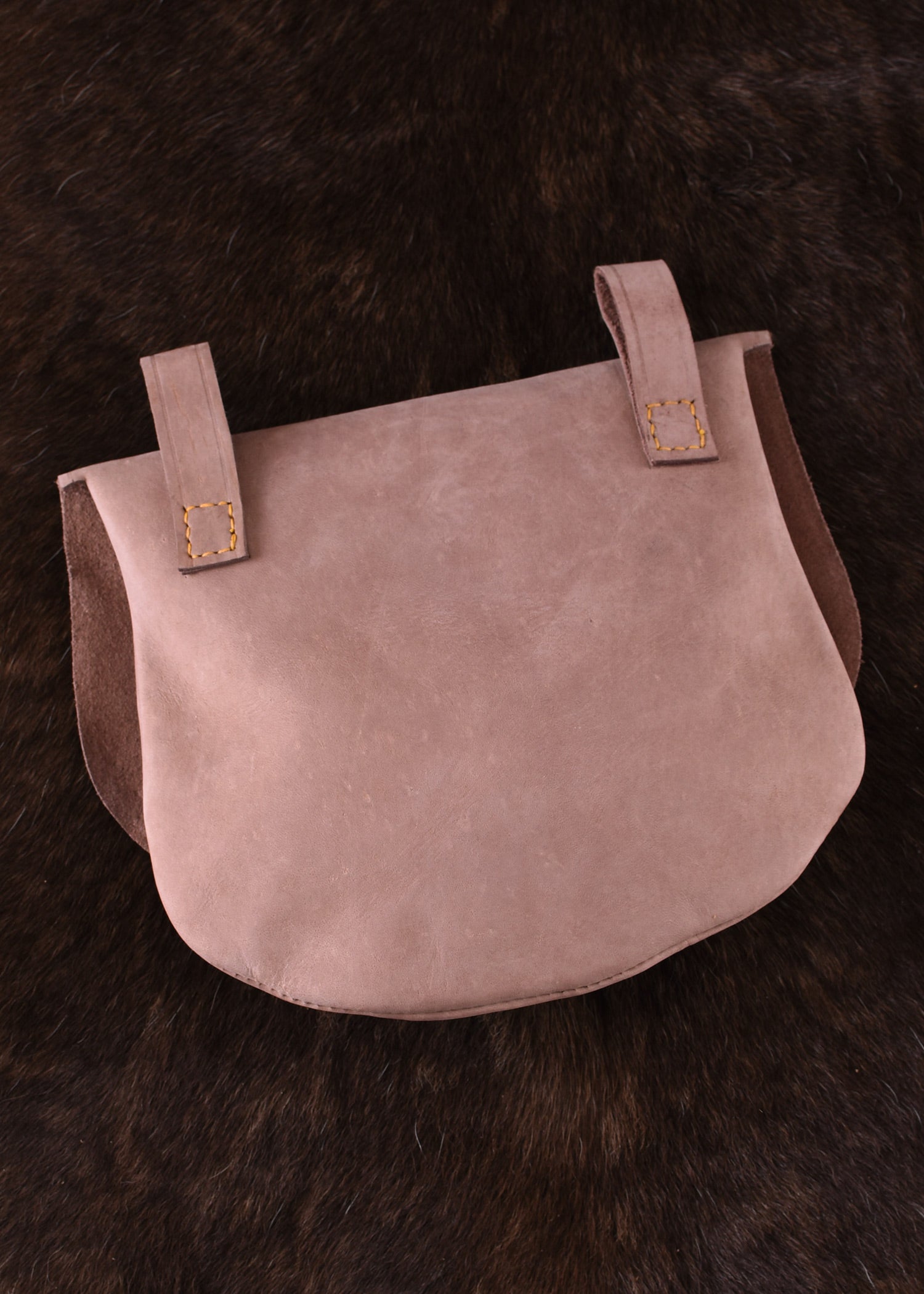 Imagen única de: Riñonera De Piel, Media Caña