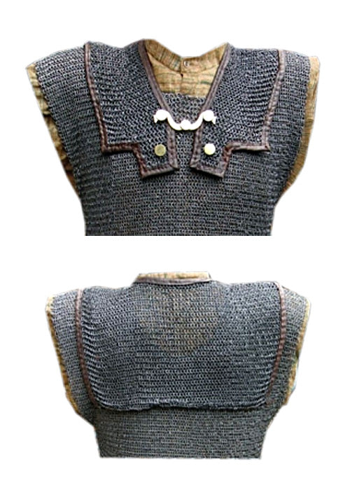 Imagen única de: Duplicación De Hombros Para La Cota De Malla Romana Lorica Hamata
