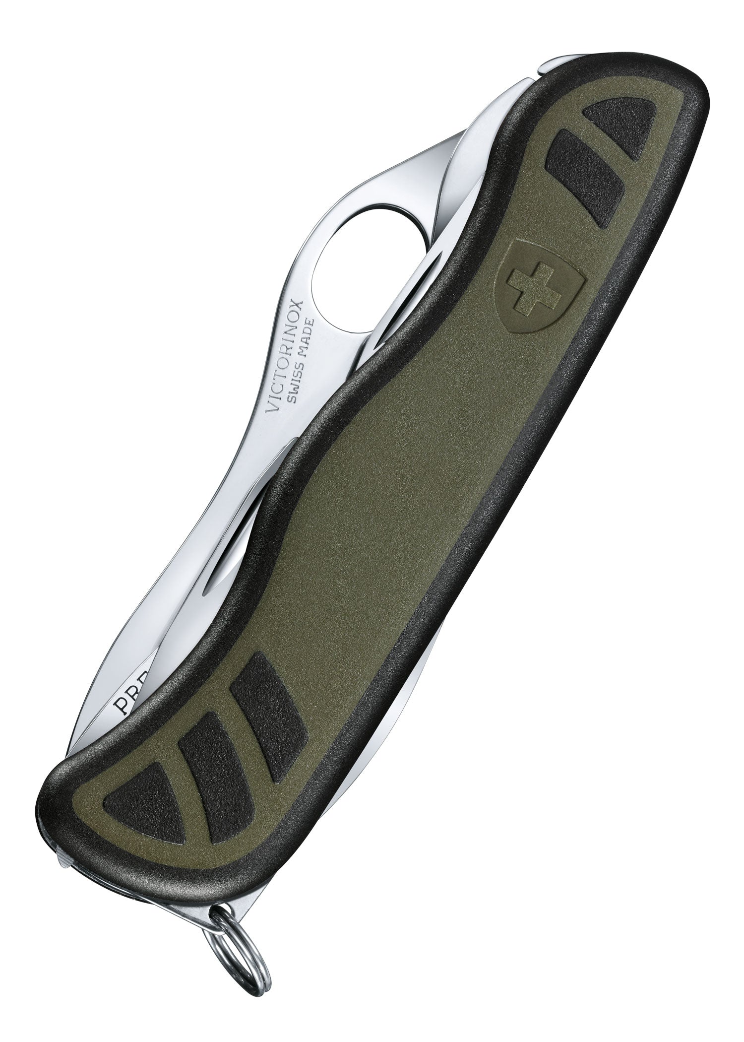 Imagen única de: Cuchillo Soldado Suizo 08, Verde/negro