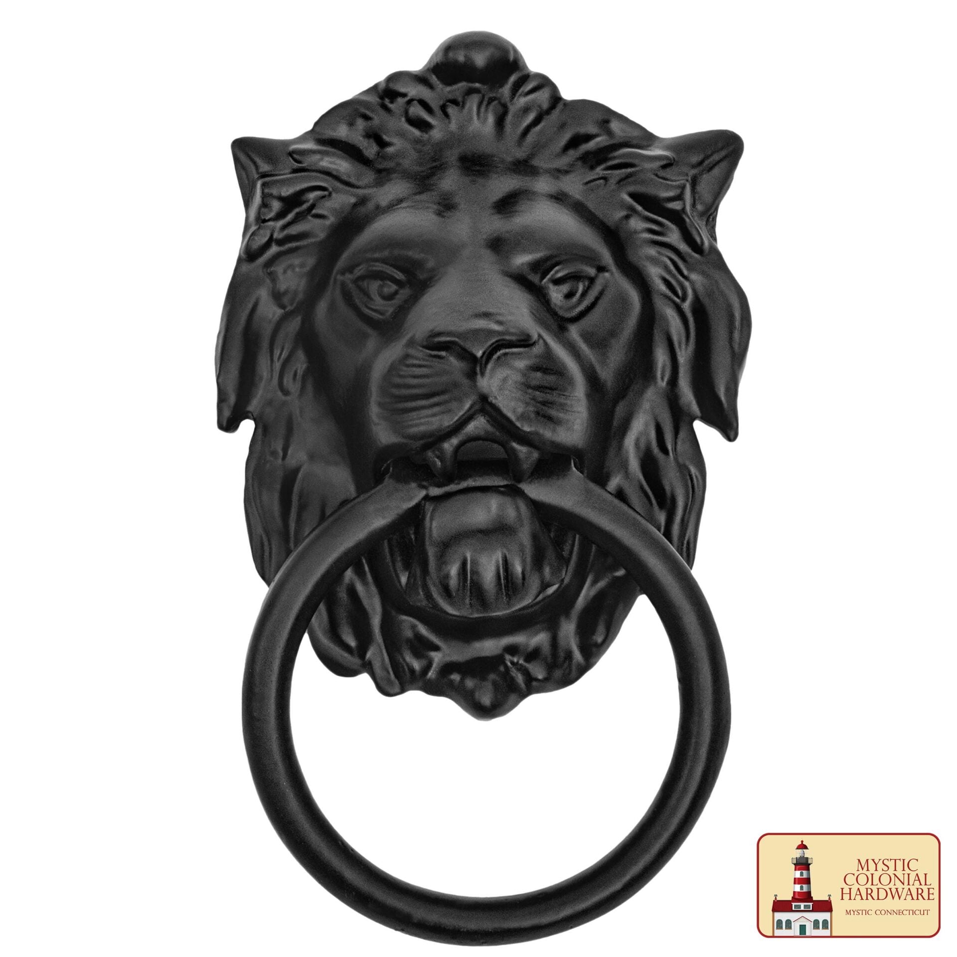 Imagen única de: Authentic Vintage Lion Mouth Door & Gate Knocker Handle Pull Door Accessories Home Décor
