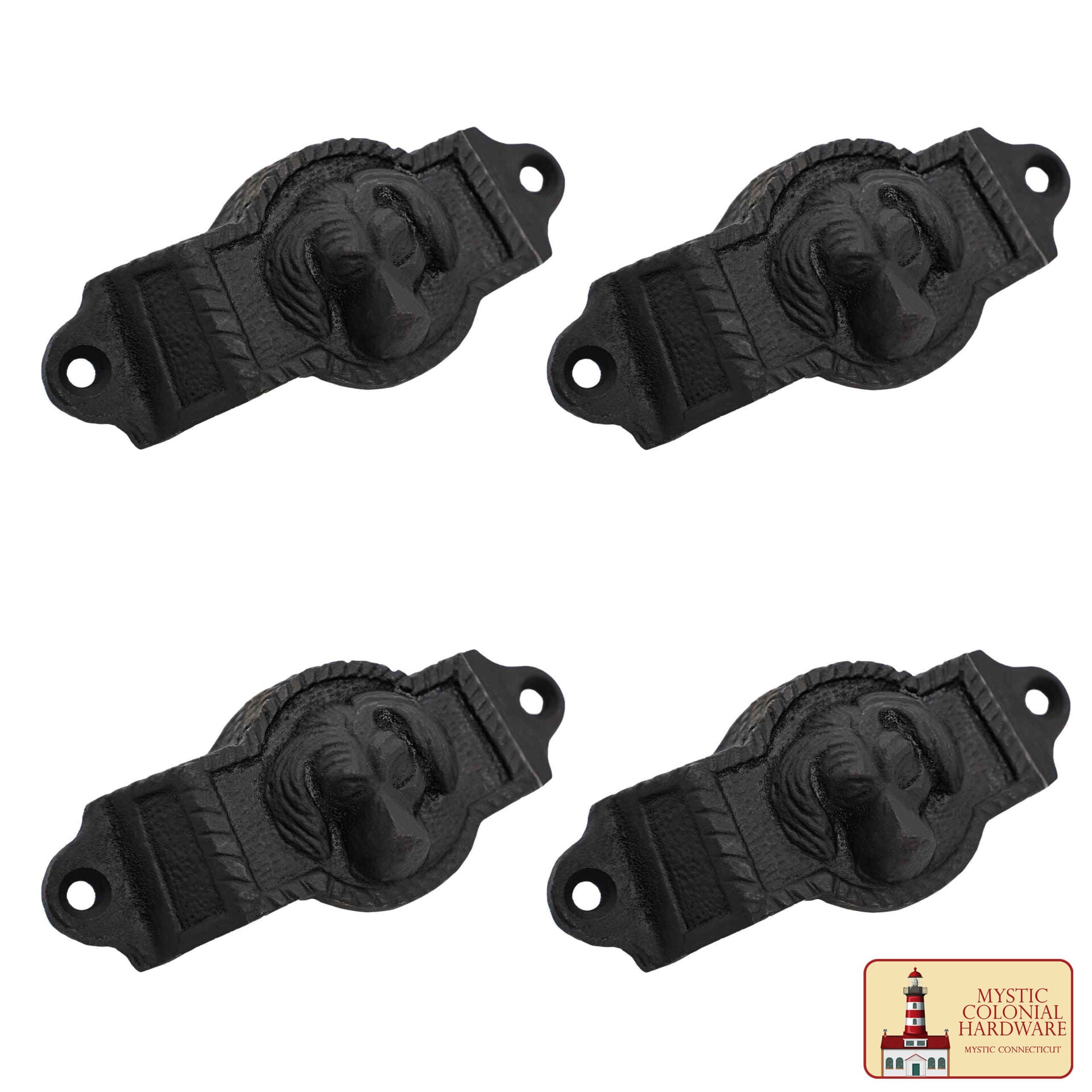 Imagen única de: Cajón Tire Negro Plano Gabinete Taza Tirones Cocina Hardware Gabinete Manijas Negro Mate Cajón Manijas Tire