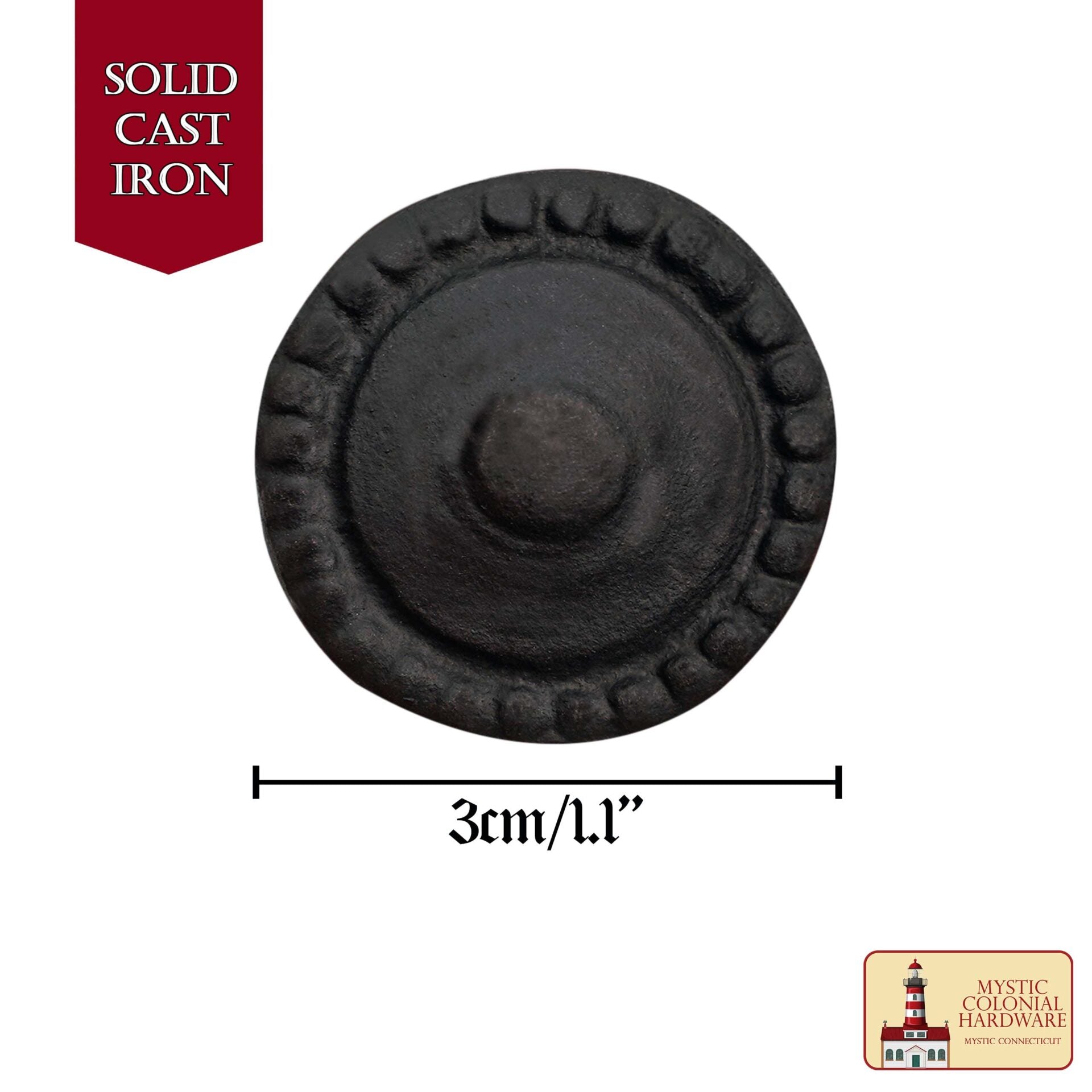 Imagen única de: Mano de Hierro Forjado Tirador del Gabinete Antiguo Rústico Perillas para el Gabinete de Cocina Cajón Tire de la Manija con el Hardware