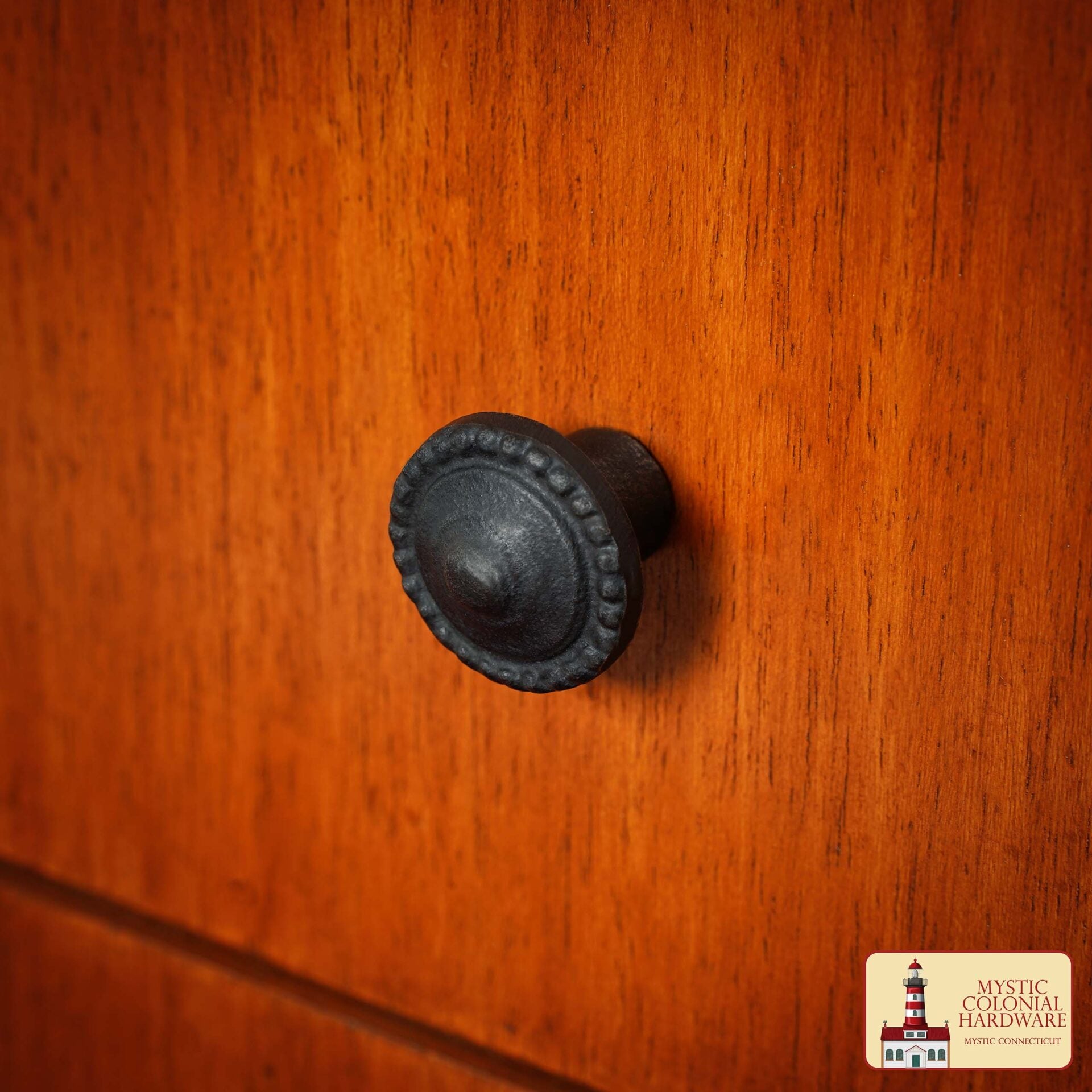 Imagen única de: Mano de Hierro Forjado Tirador del Gabinete Antiguo Rústico Perillas para el Gabinete de Cocina Cajón Tire de la Manija con el Hardware