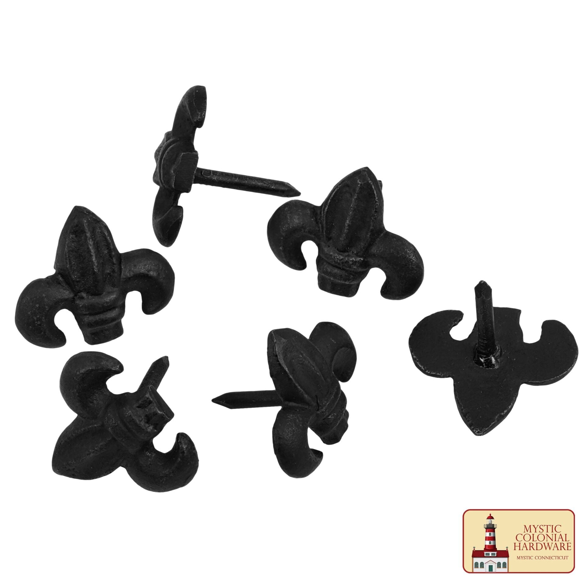 Imagen única de: Flor de Hierro Forjada a Mano de Lis Clavos