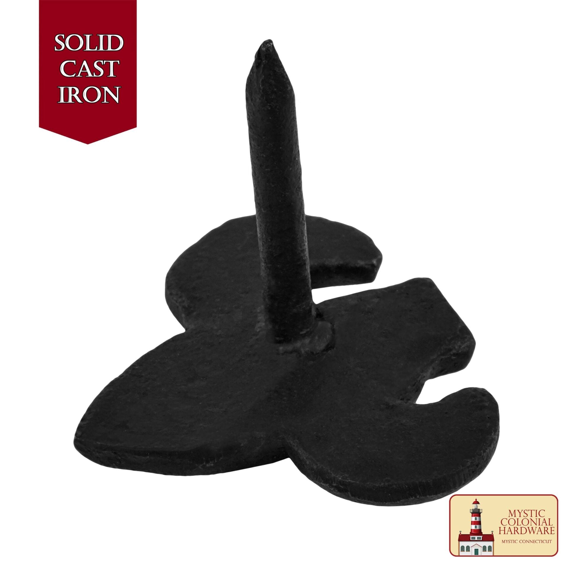 Imagen única de: Flor de Hierro Forjada a Mano de Lis Clavos