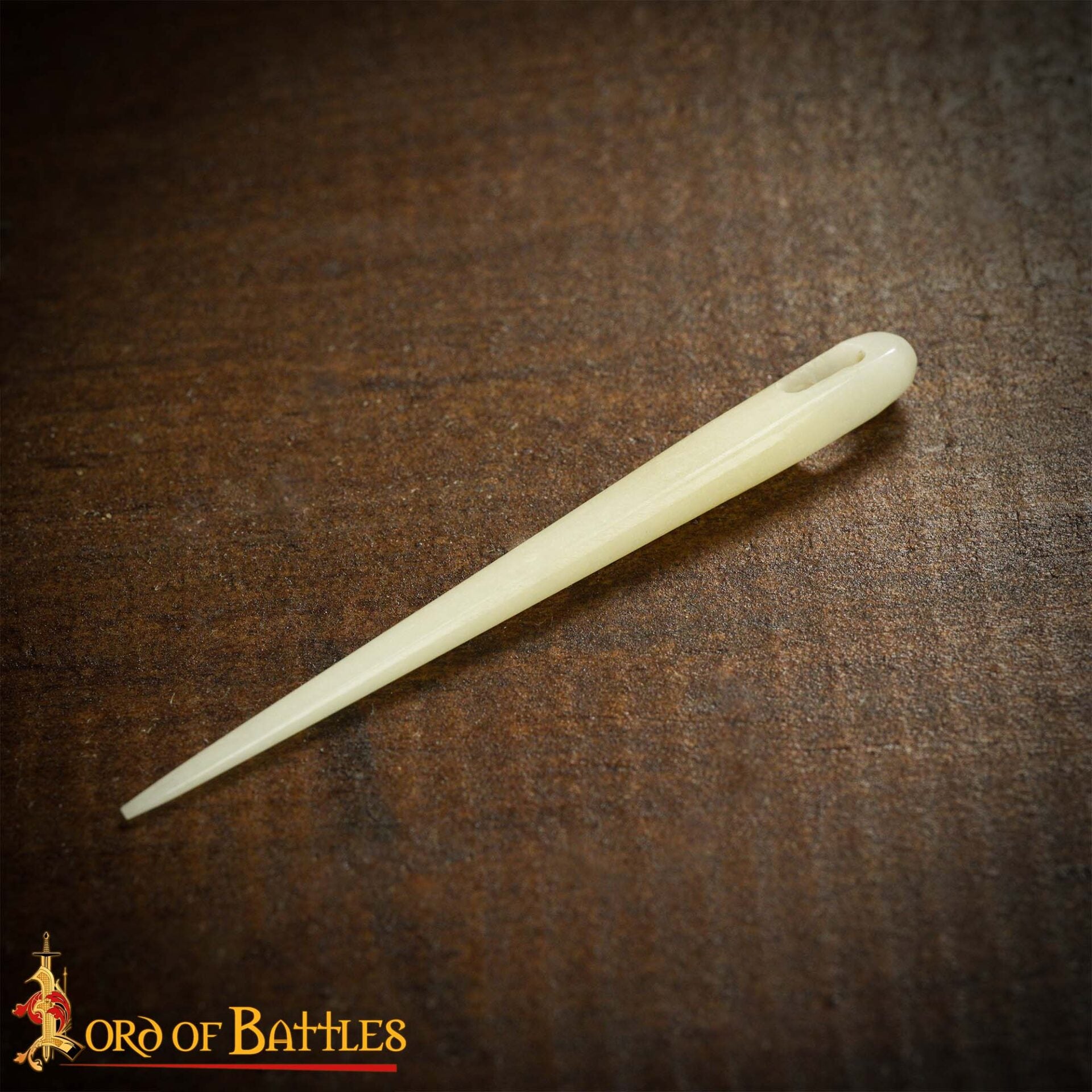 Imagen única de: Pack de 5 Agujas Vikingas - Cuerno Artesanal