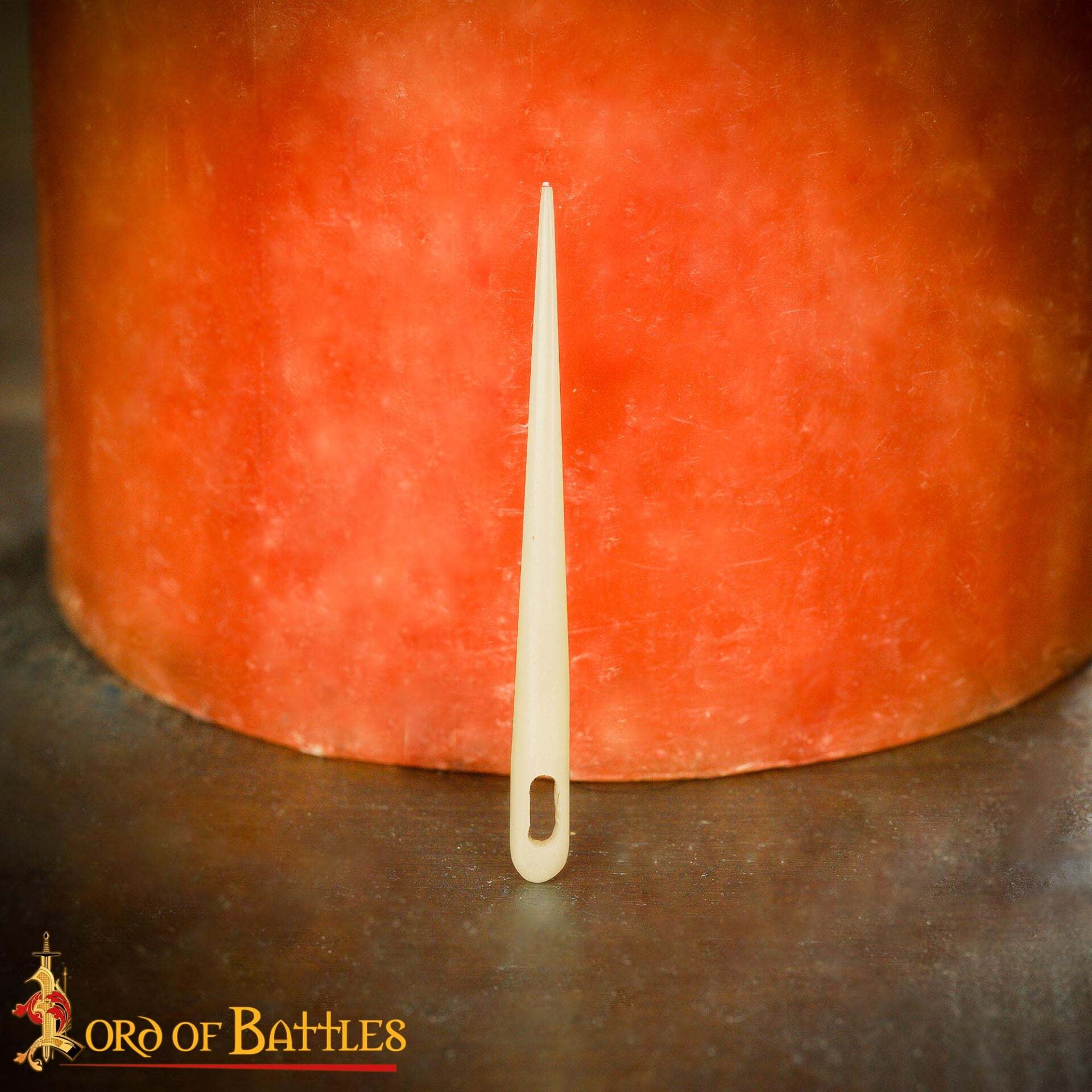 Imagen única de: Pack de 5 Agujas Vikingas - Cuerno Artesanal