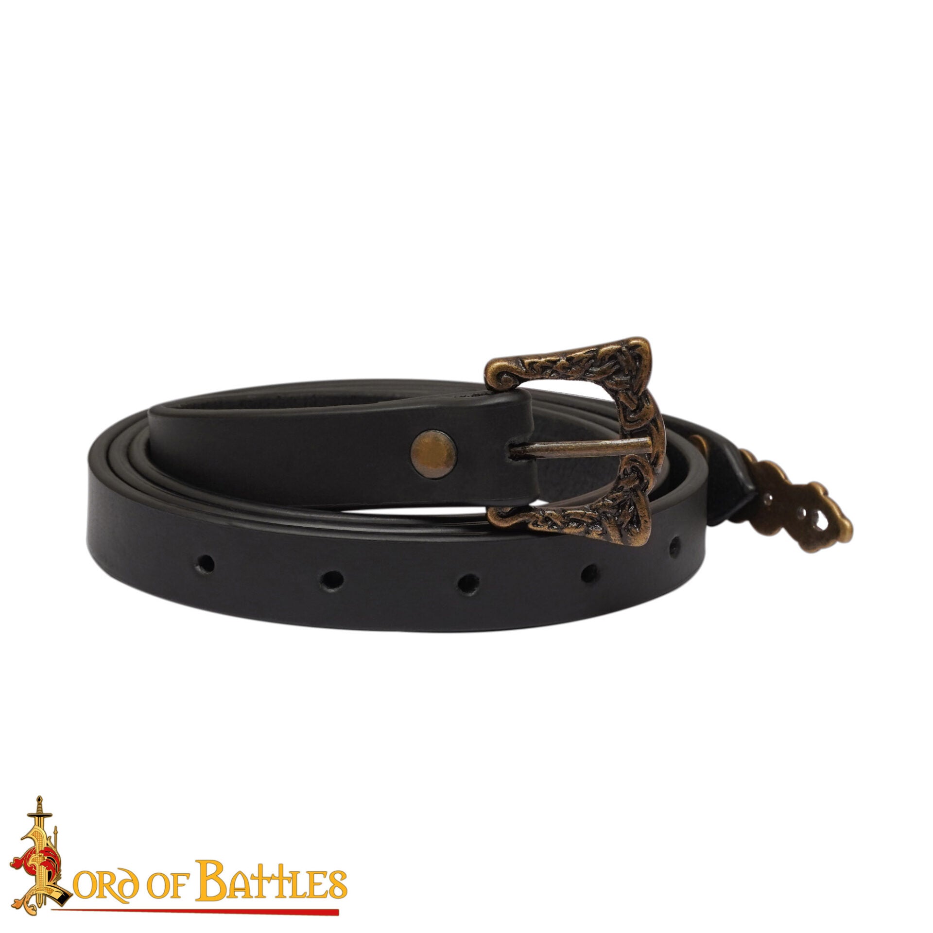 Imagen única de: Cinturón de Cuero Genuino Viking Warrior, 130 Cm - Discontinued