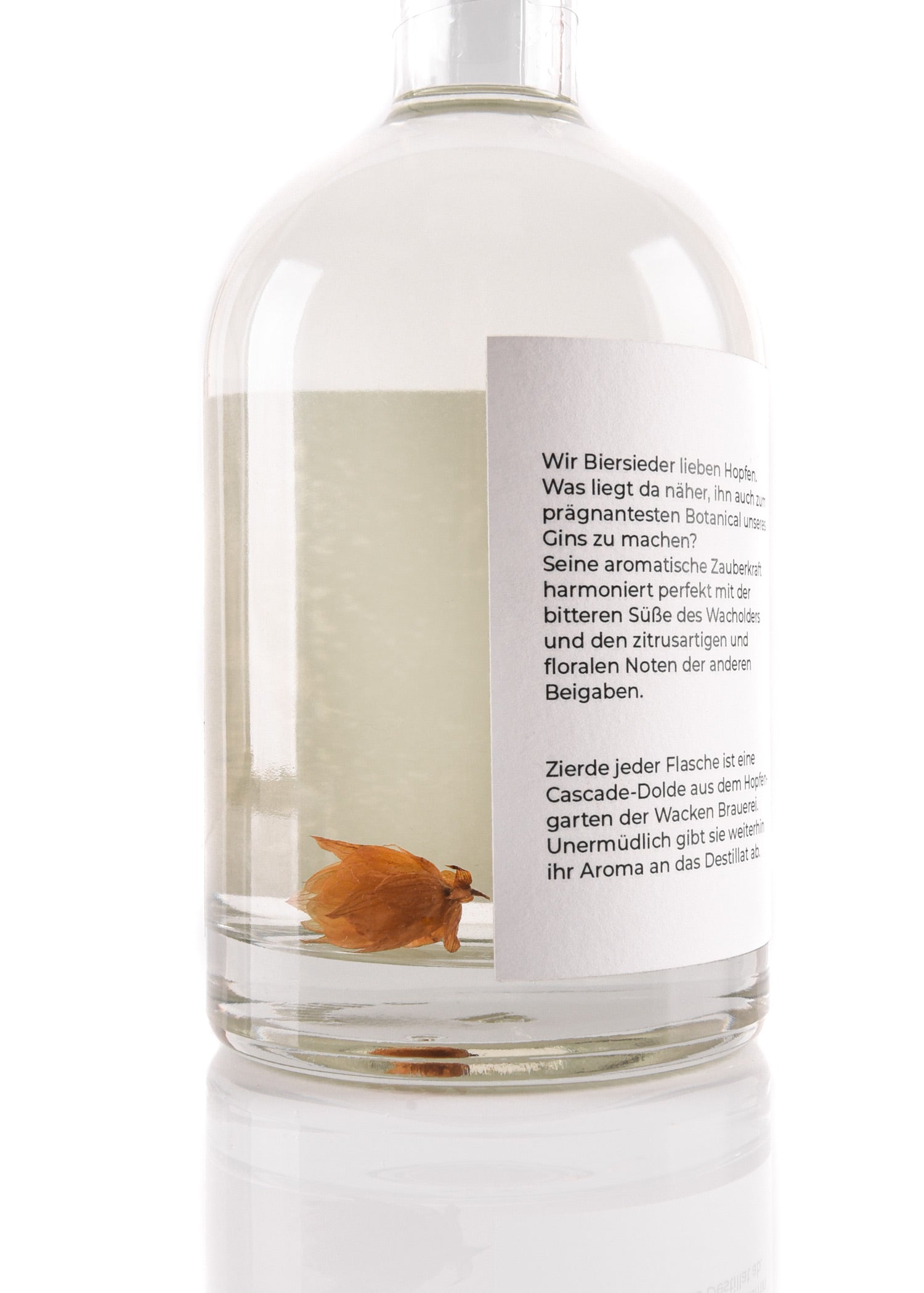 Imagen única de: Ginebra De Lúpulo - 42,4% Vol. Alk 0,5L - Cervecería Wacken Y Licores Holsteiner