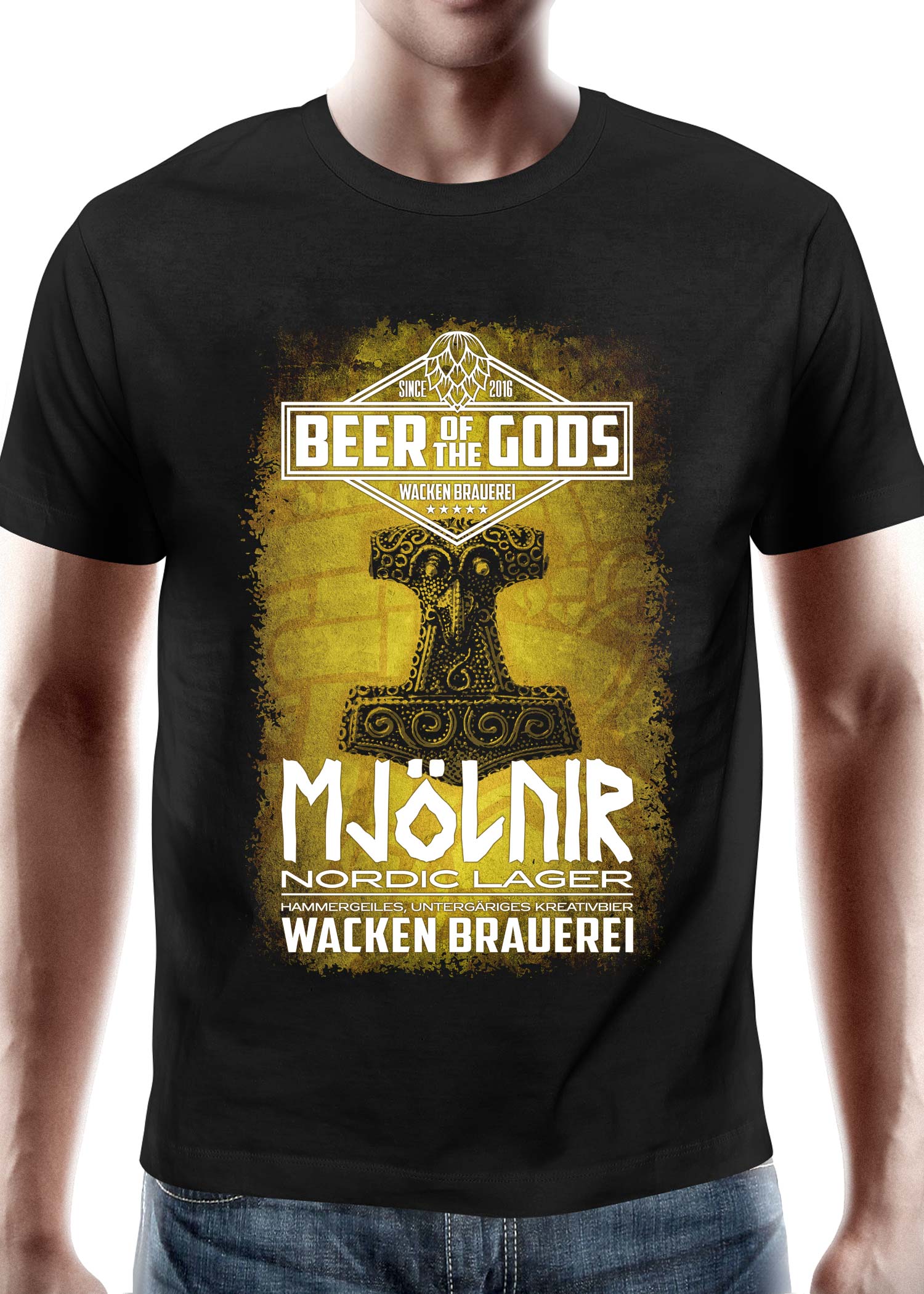 Imagen única de: Mjölnir - Cervecería Wacken, Camiseta
