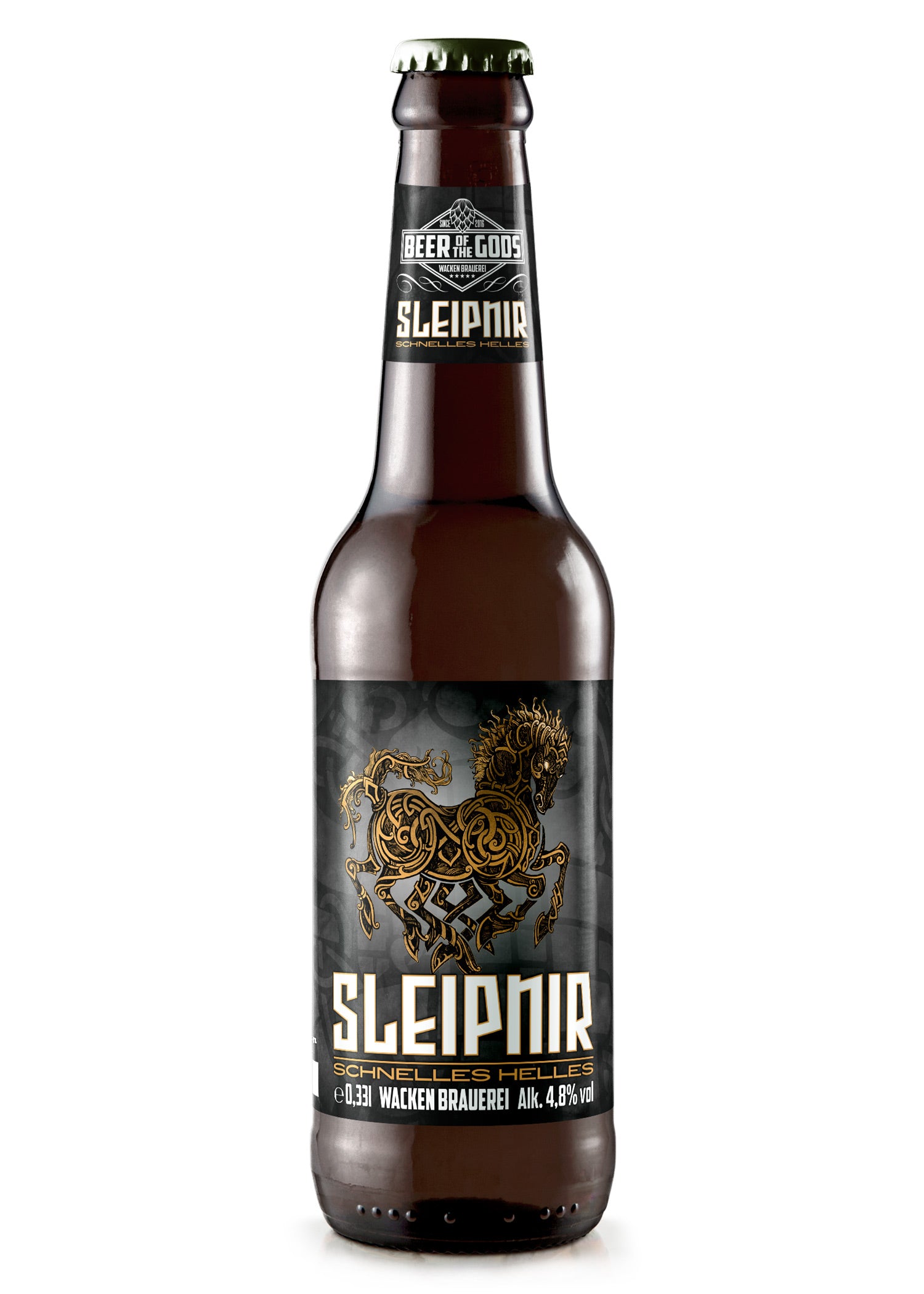 Imagen única de: Sleipnir - Fast Helles, Botella De 0,33L - Cervecería Wacken