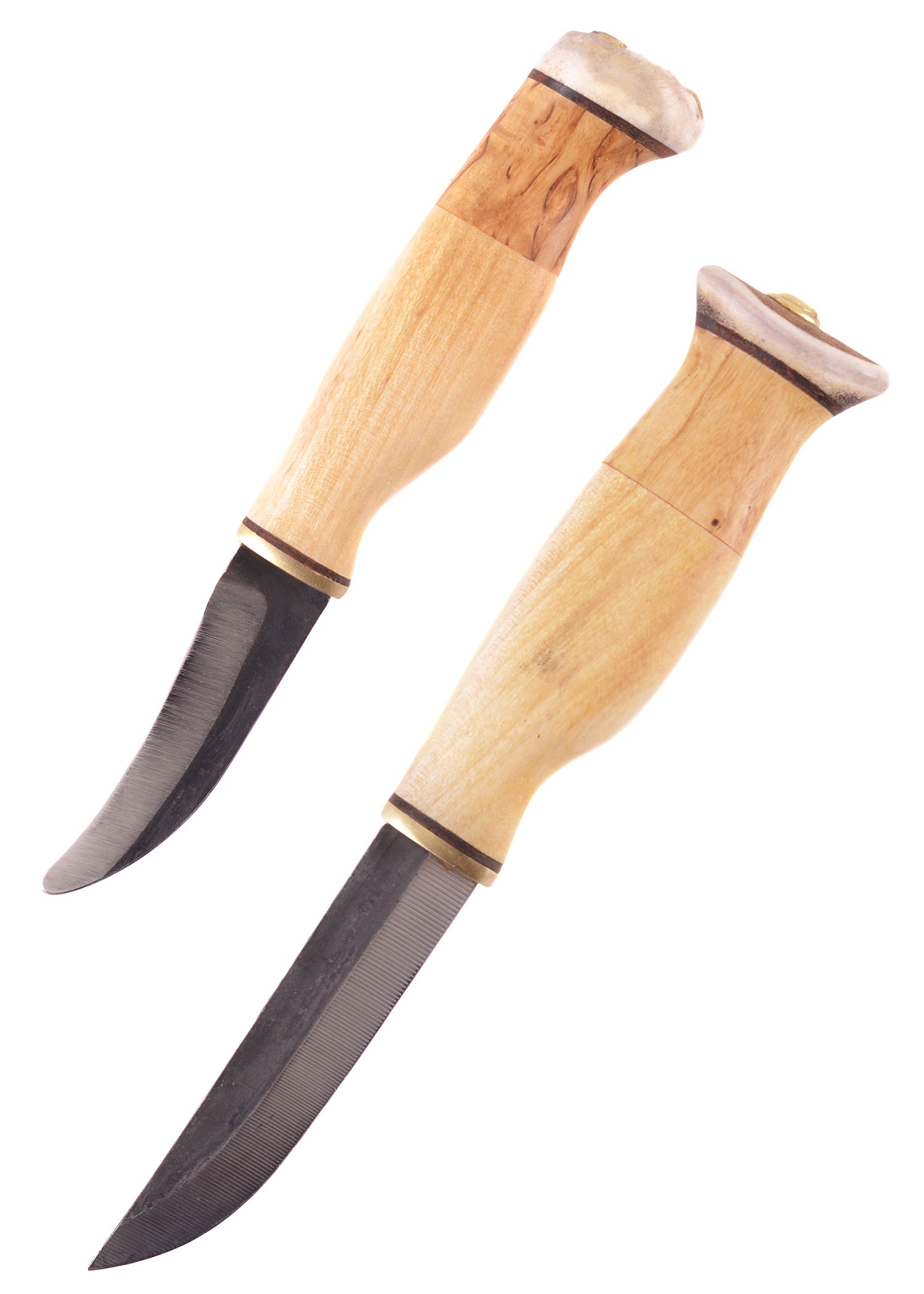 Imagen única de: Cuchillo Doble Con Desollador, Wood-jewel