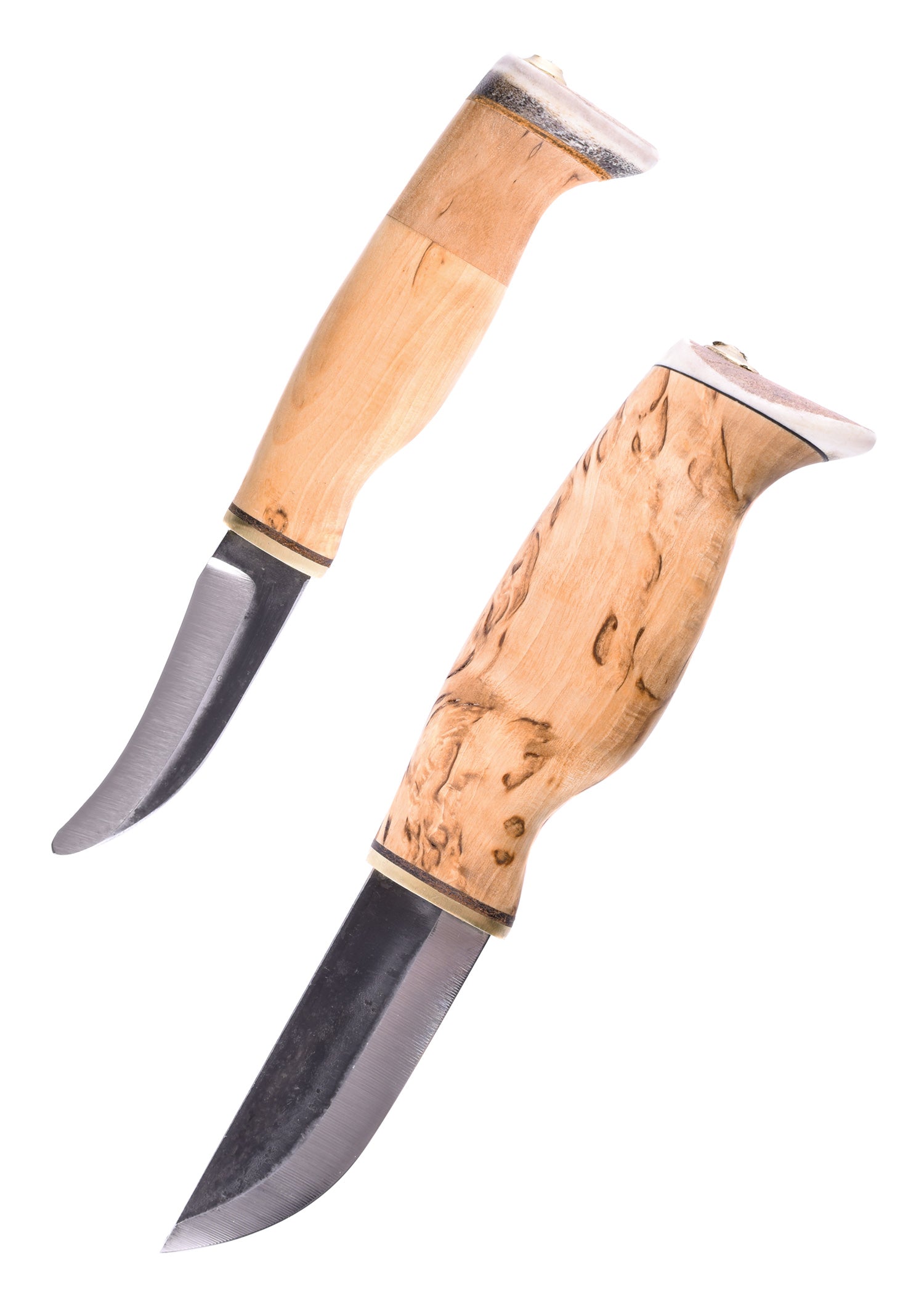 Imagen única de: Cuchillo Doble Nylky + Avaus Tuplapuukko, Joya De Madera