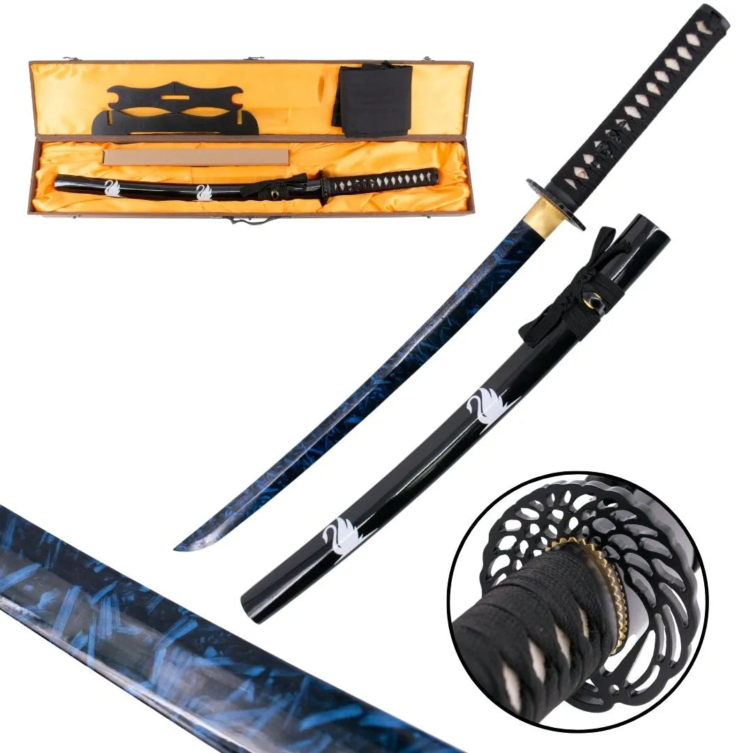 Imagen única de: Wakizashi Funcional Grulla Azul S6057M