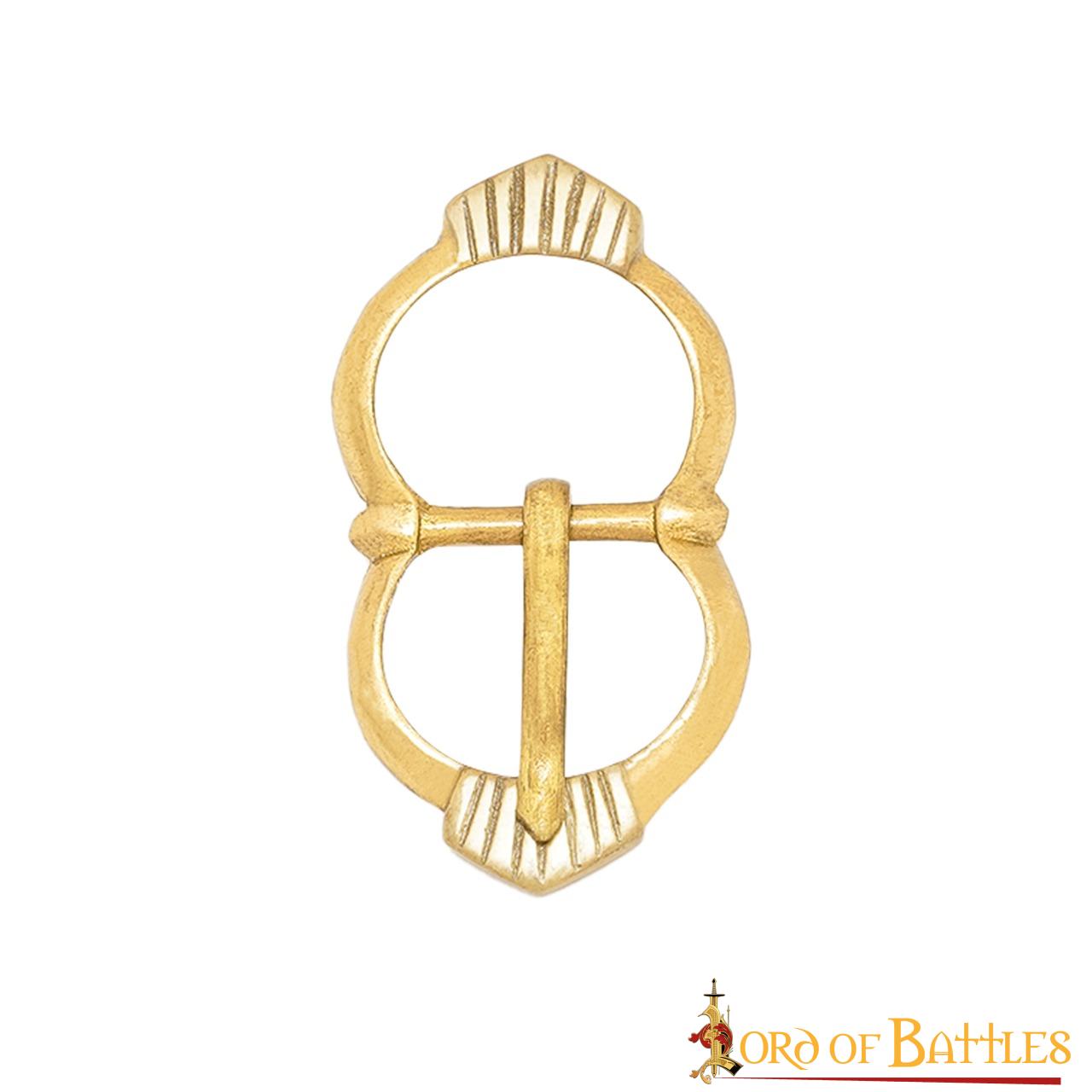 Imagen única de: Juego de 3 Hebillas Medievales de Latón