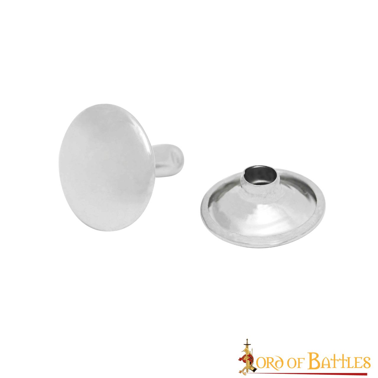 Imagen única de: Juego de 50 Botones Tich de Acero de 12 Mm