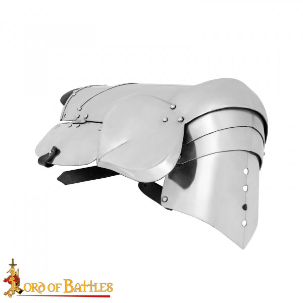 Imagen única de: Juego de Armadura de Piernas / Cuisse y Poleyn - Acero Calibre 16