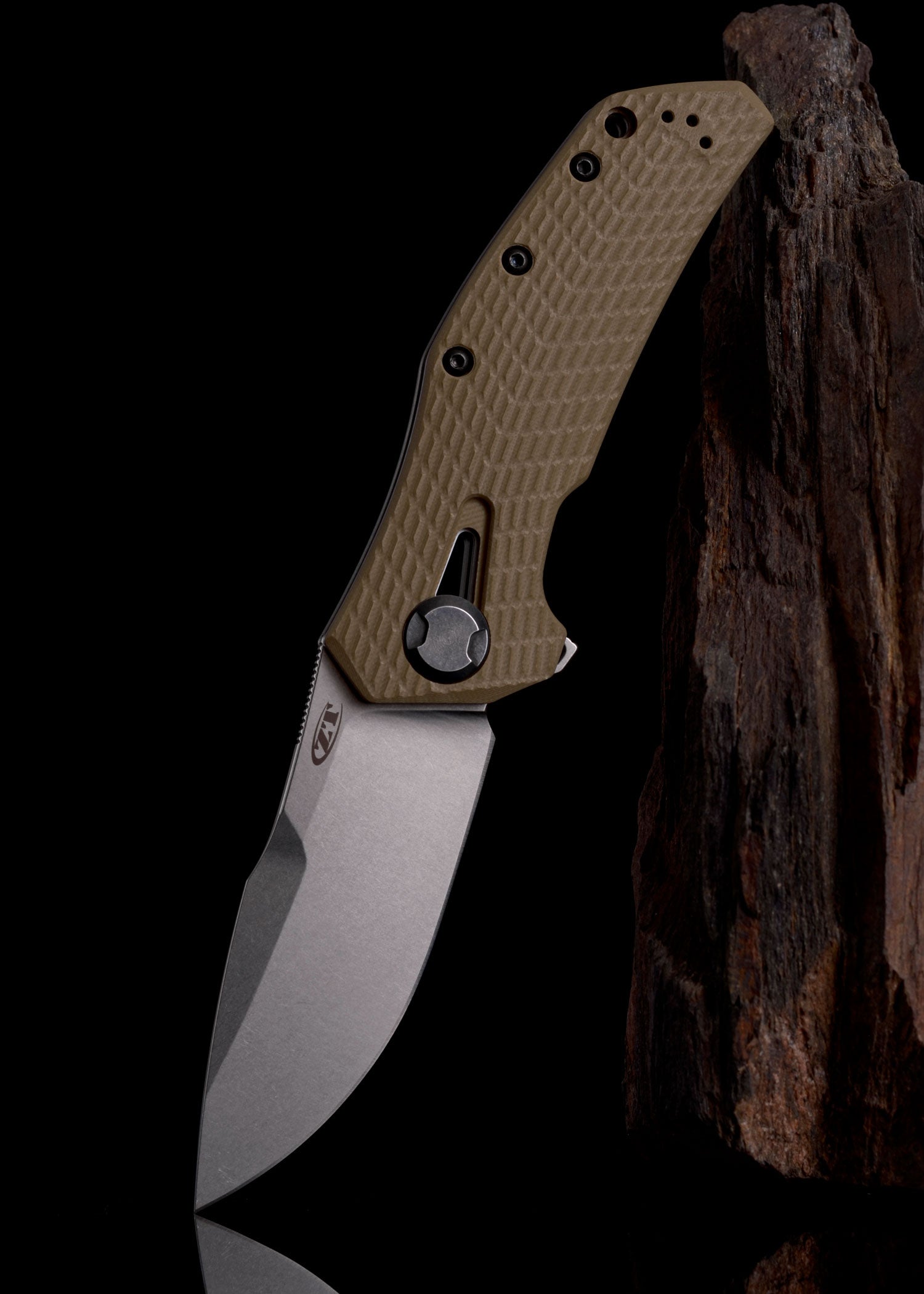 Imagen única de: Navaja Zt-0308, Kvt G10 Coyote Tan/20cv Sw