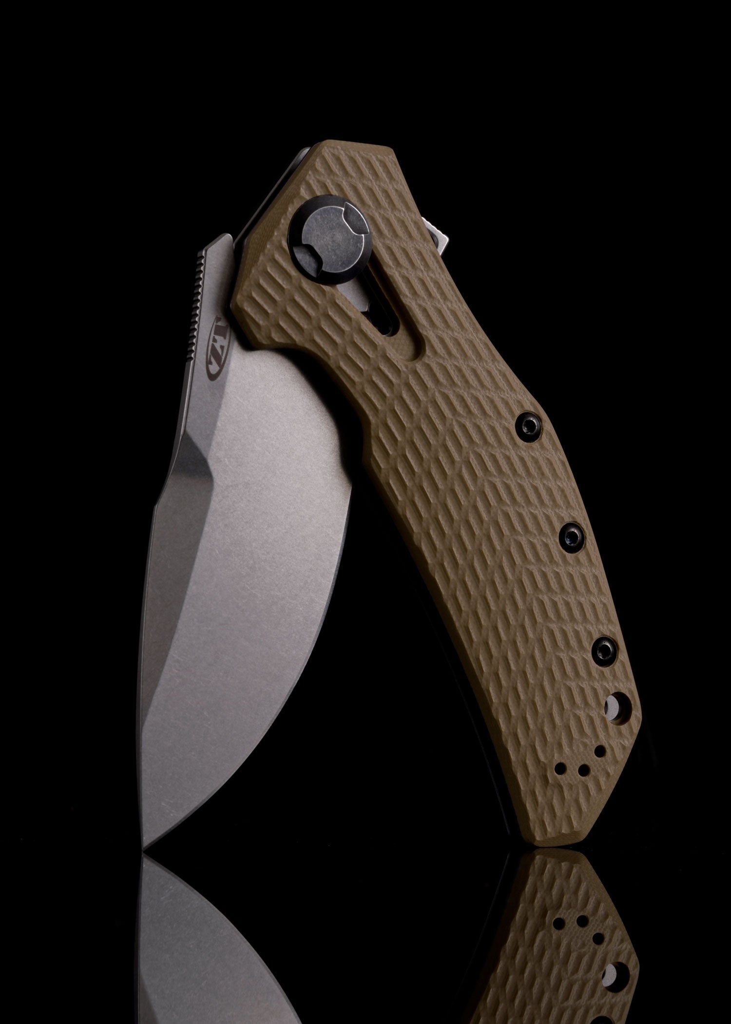 Imagen única de: Navaja Zt-0308, Kvt G10 Coyote Tan/20cv Sw