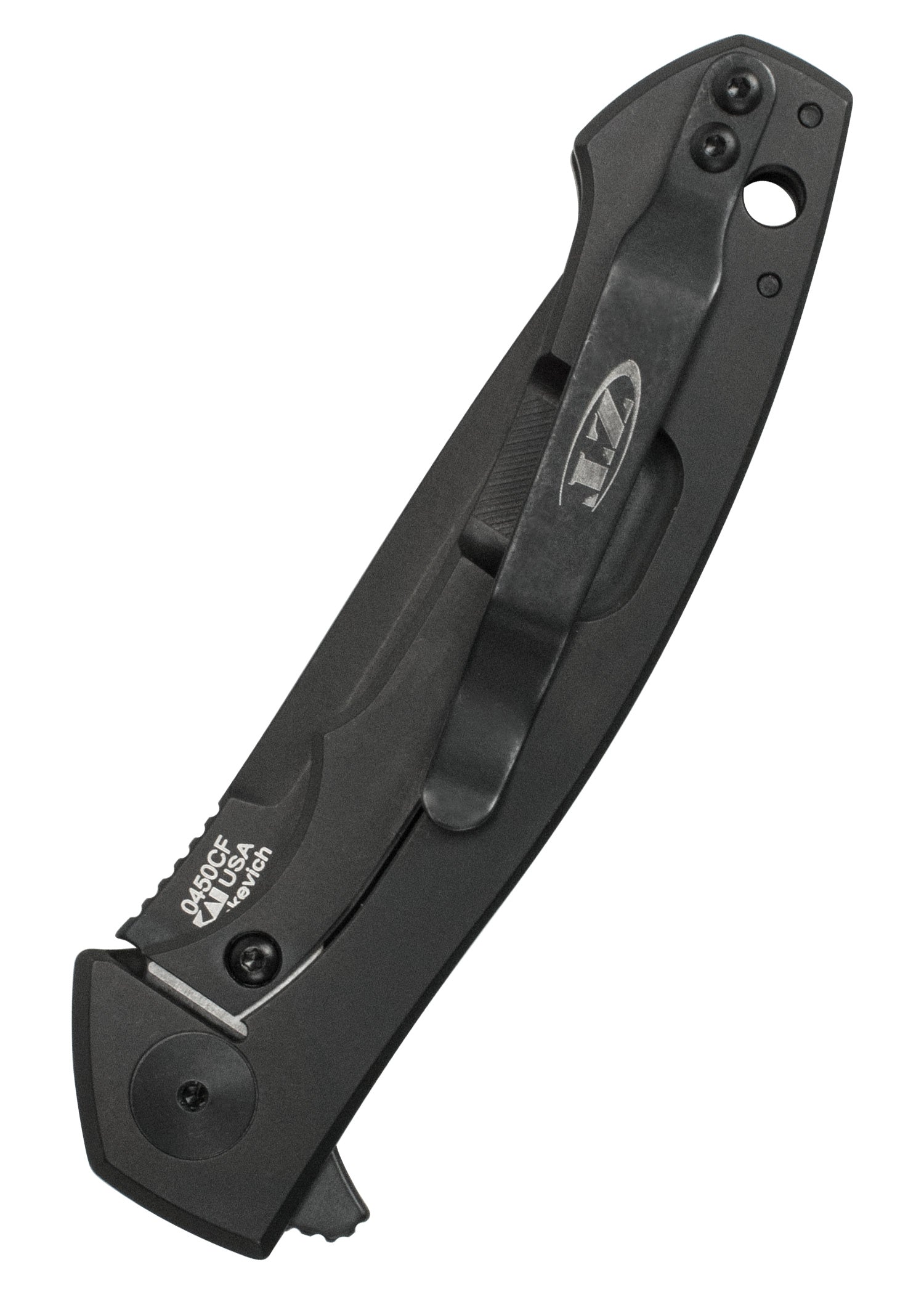 Imagen única de: Navaja De Bolsillo Zt 0450Cf Sinkevich Con Mango De Fibra De Carbono