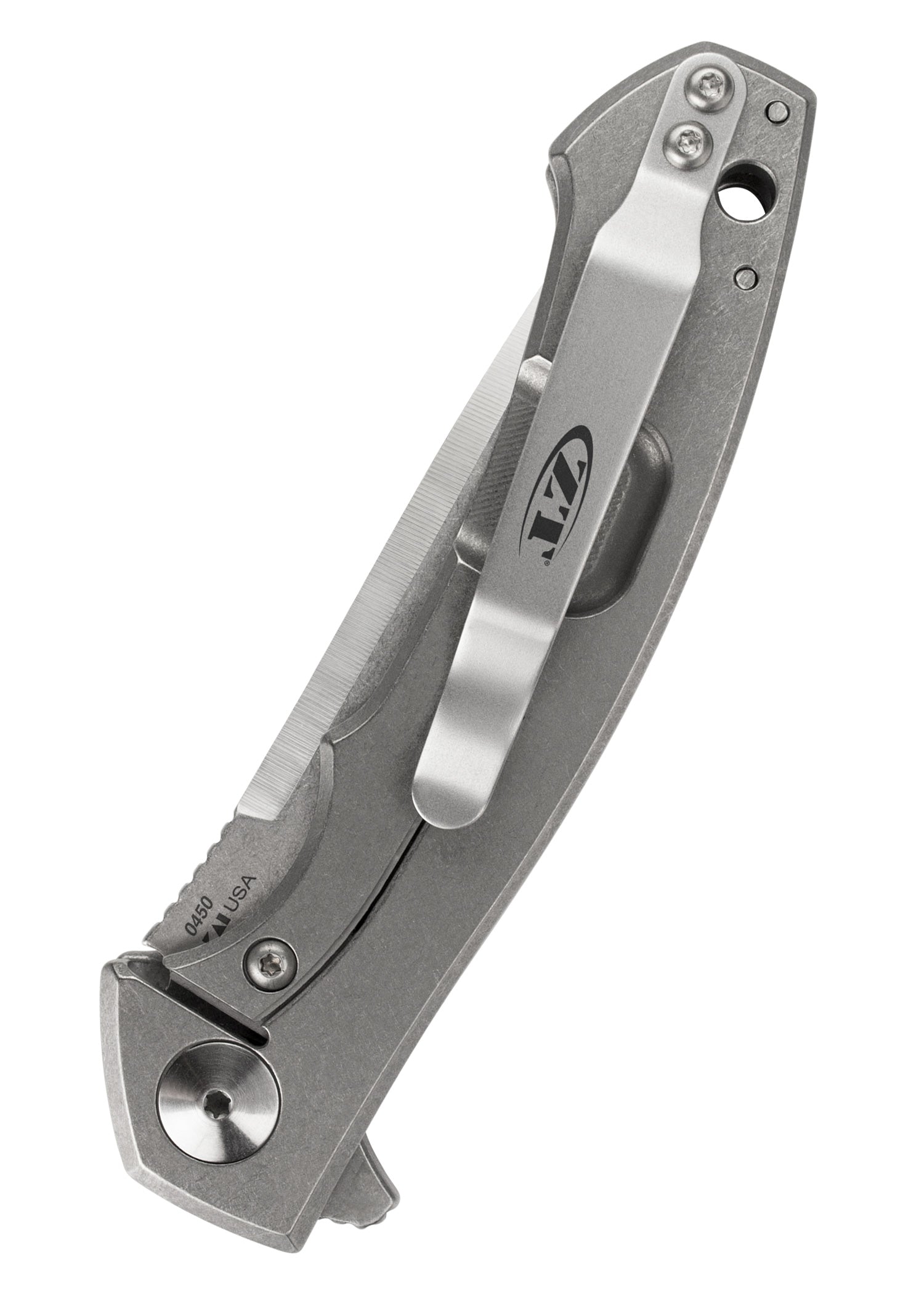 Imagen única de: Navaja De Bolsillo Zt 0450 Sinkevich Con Mango De Titanio