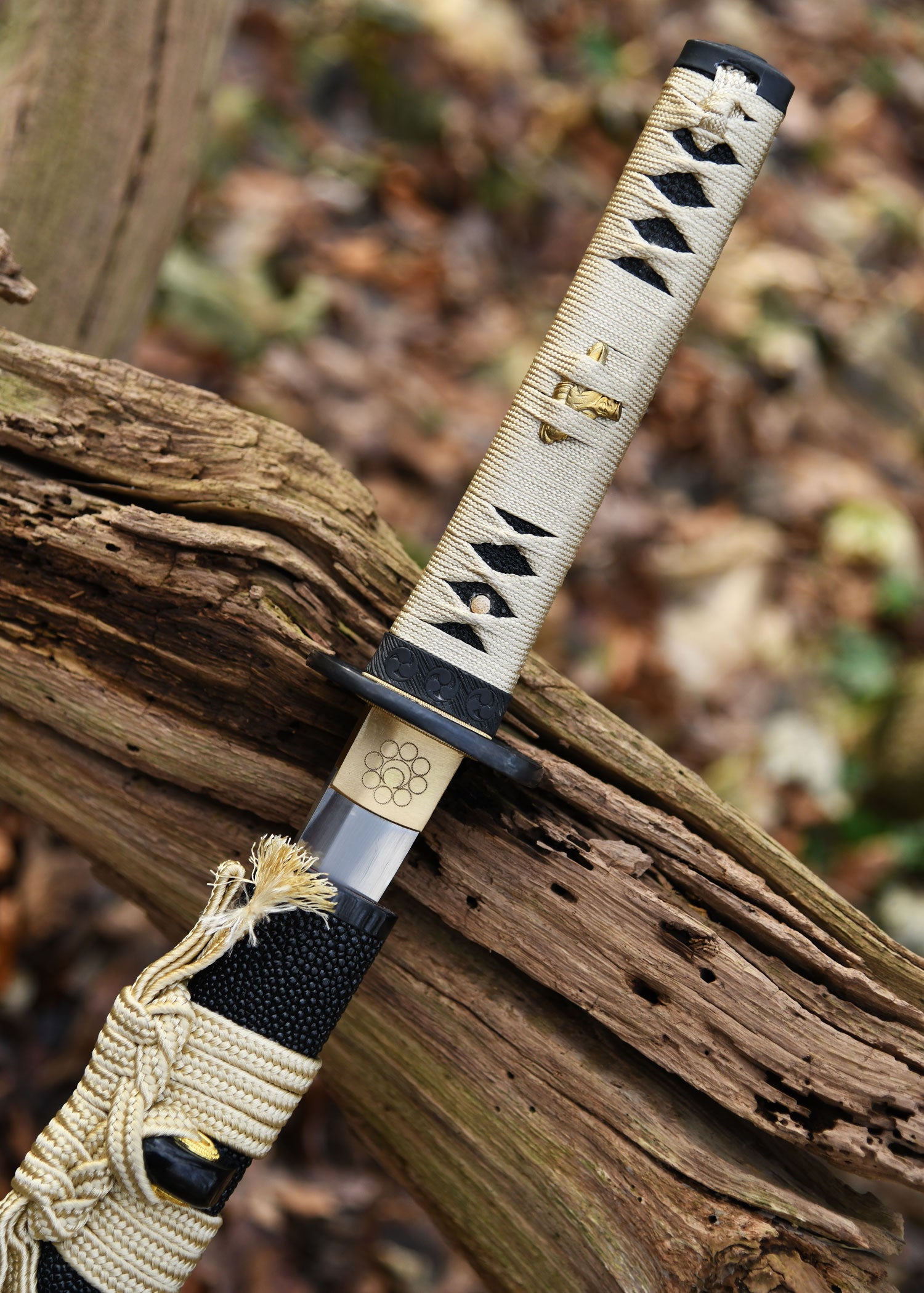 Imagen única de: Kogane No Senshi Honsanmai Wakizashi, Battleblades