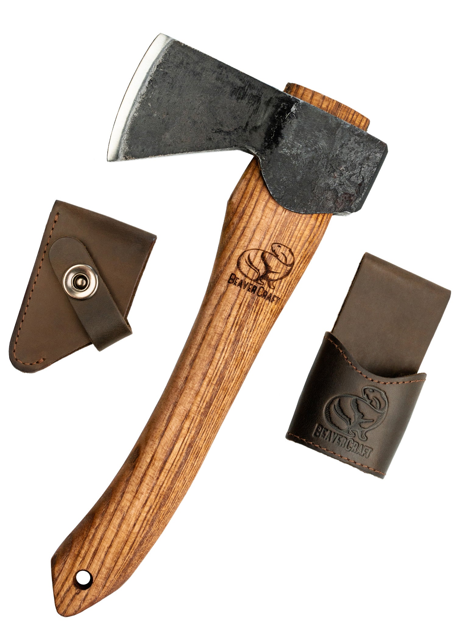 Imagen única de: Beavercraft, Pequeña Hacha De Exterior Con Funda De Cuero