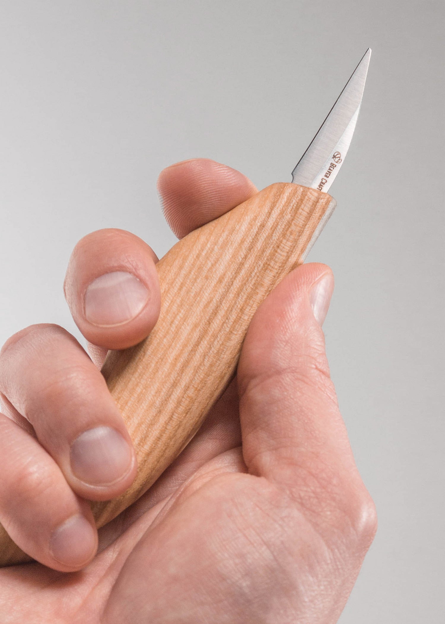 Imagen única de: Detalle Del Cuchillo Para Tallar Madera, Beavercraft