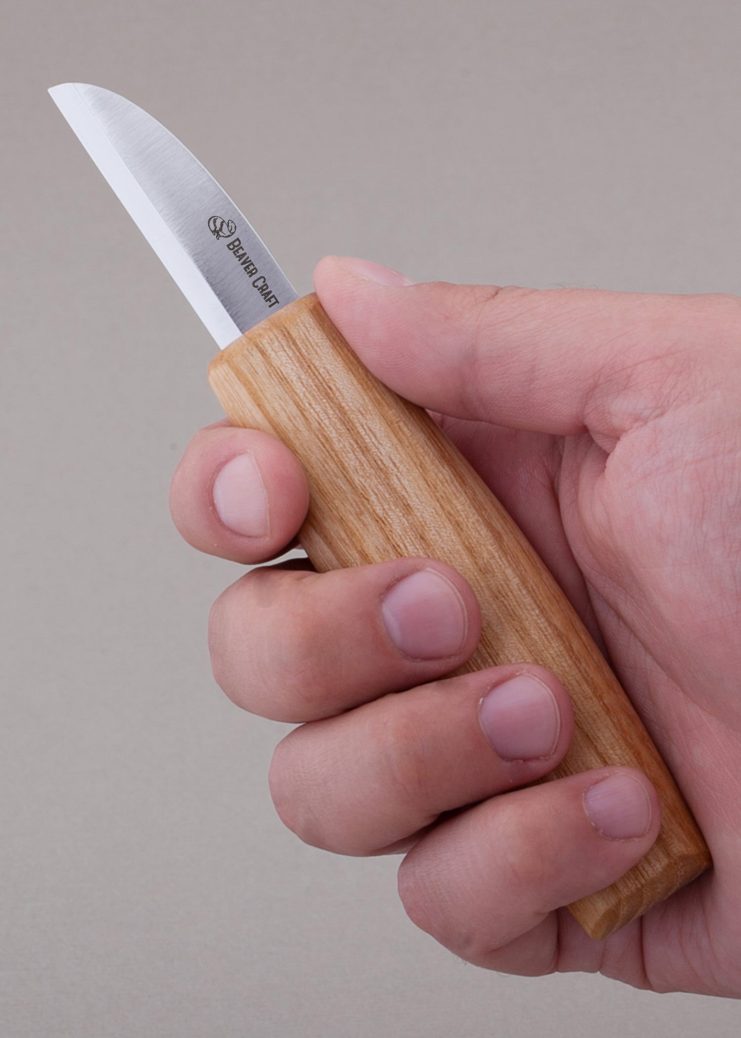 Imagen única de: Cuchillo Para Tallar Madera, Beavercraft