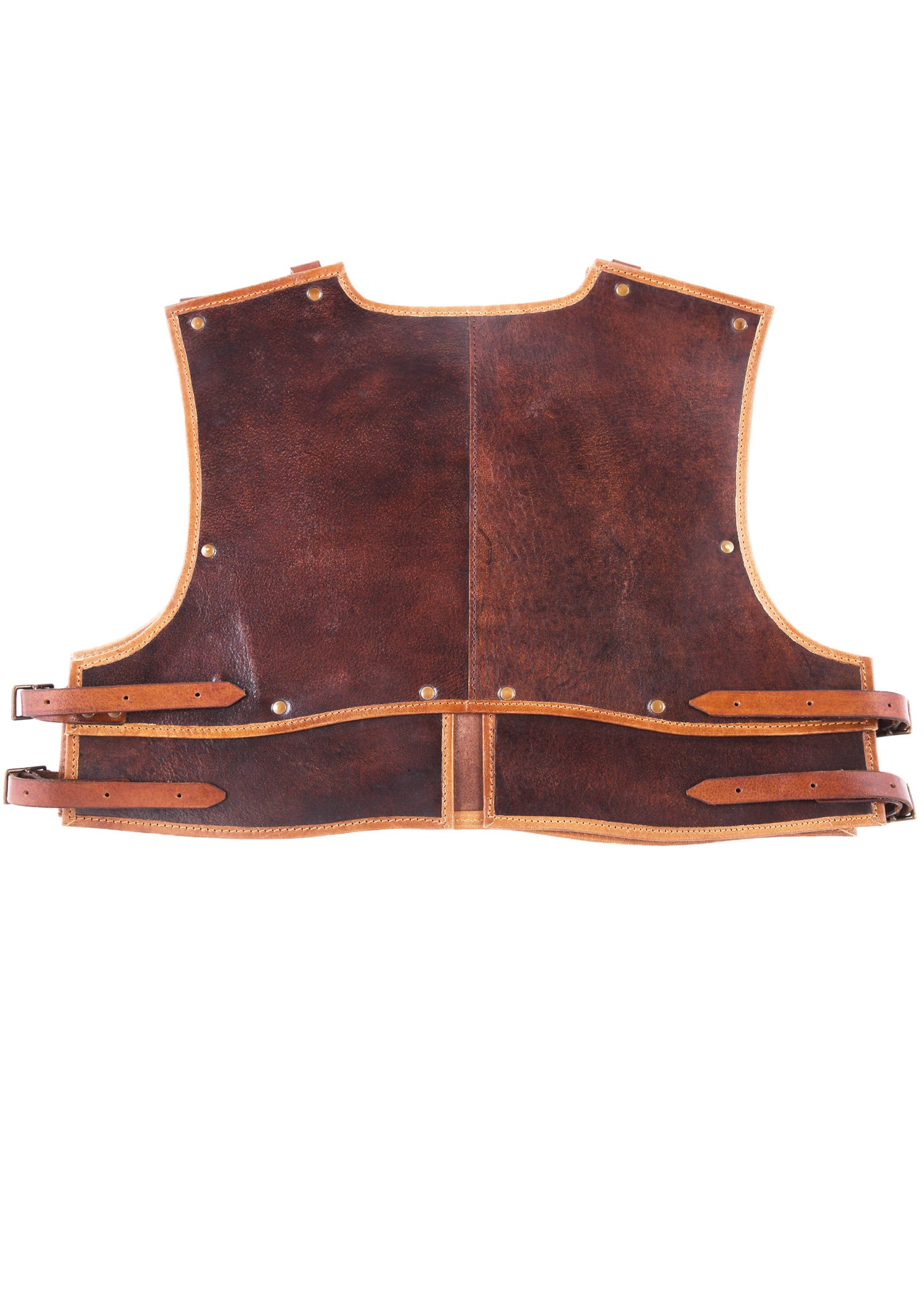Imagen única de: Protector Pectoral De Cuero Arnulf, Marrón