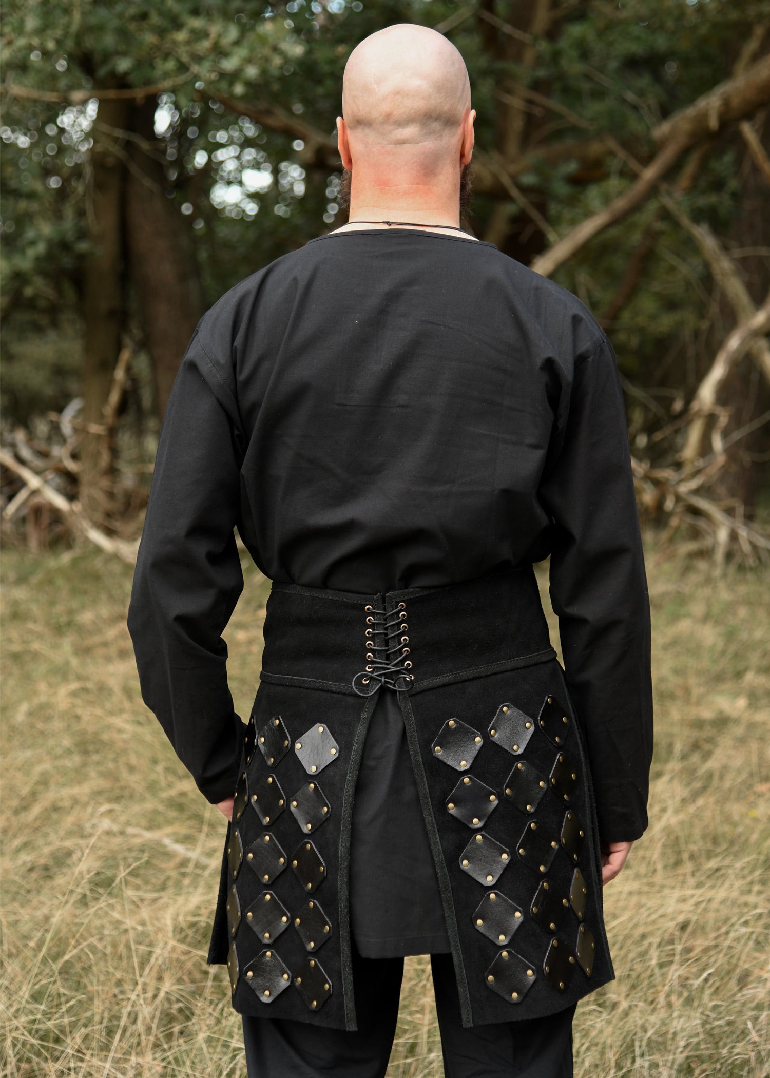 Imagen única de: Falda De Ante, Armadura Vares, Negro.