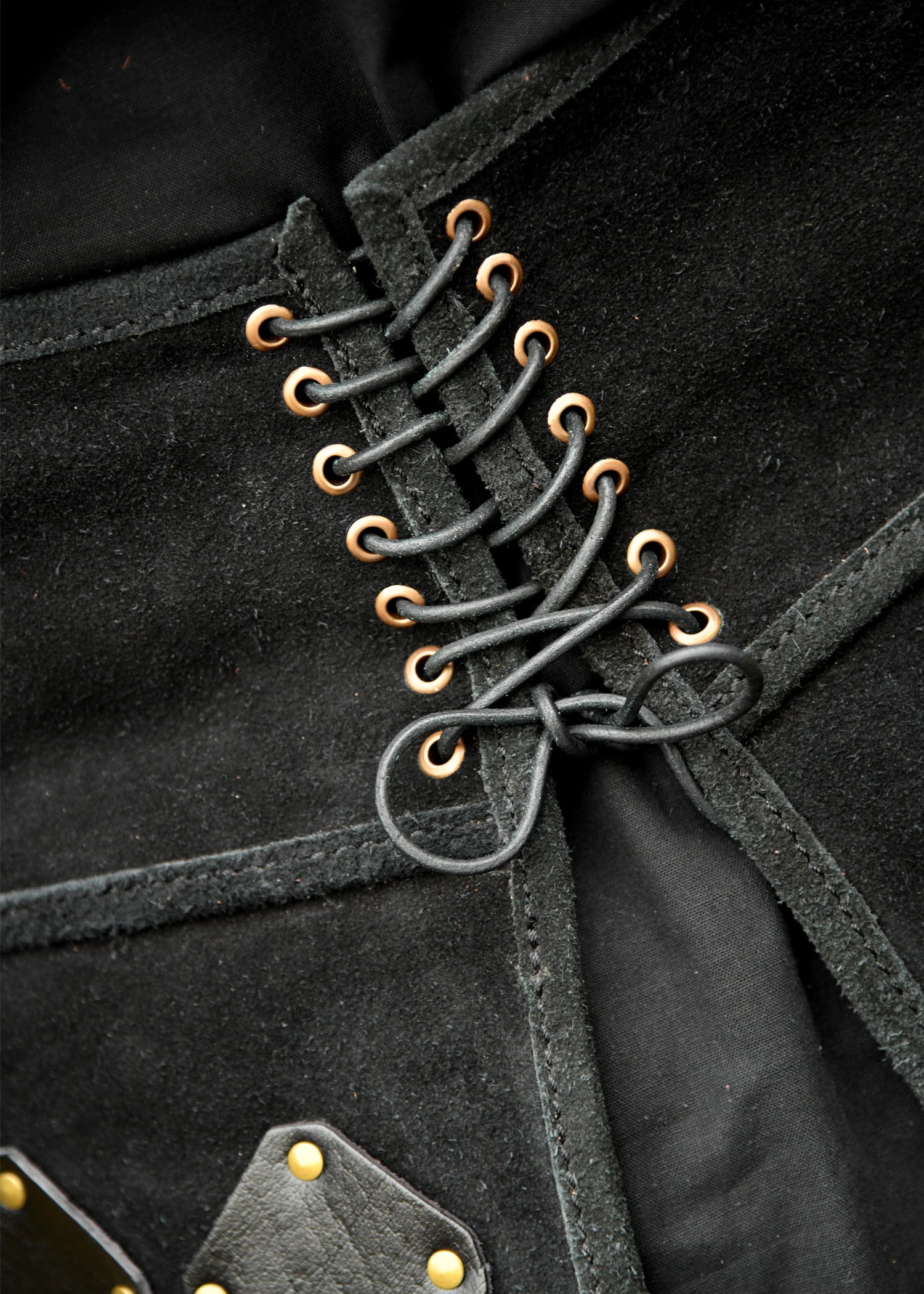 Imagen única de: Falda De Ante, Armadura Vares, Negro.