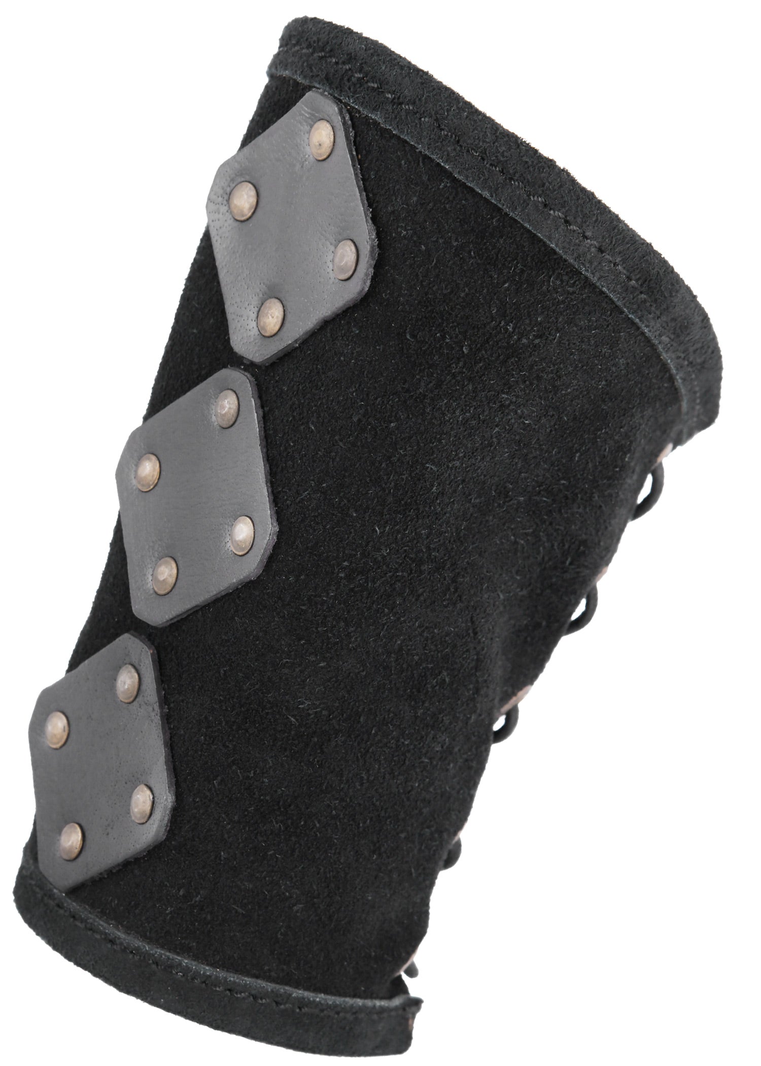 Imagen única de: Manguitos De Ante Vares, Negro