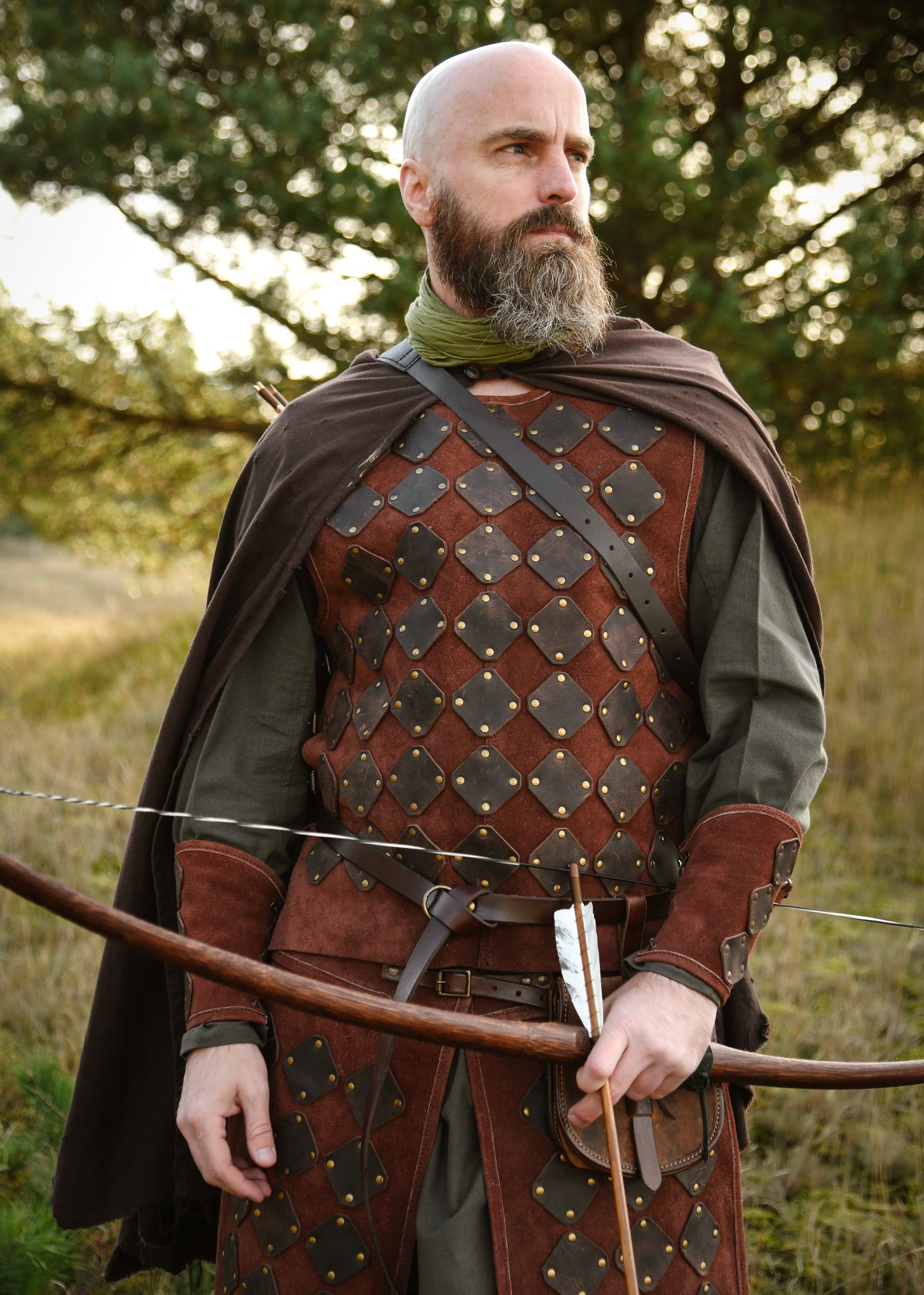 Imagen única de: Manguitos De Ante Vidar, Marrón