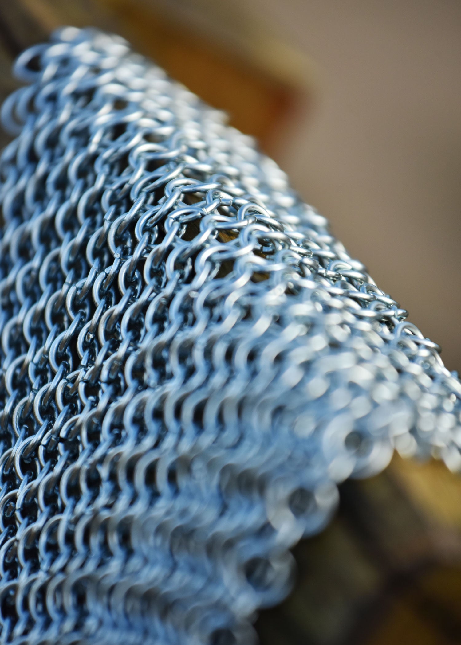 Imagen única de: Pieza De Cadena 20 X 20 Cm, Sin Remachar, Dn8 Mm, Galvanizada