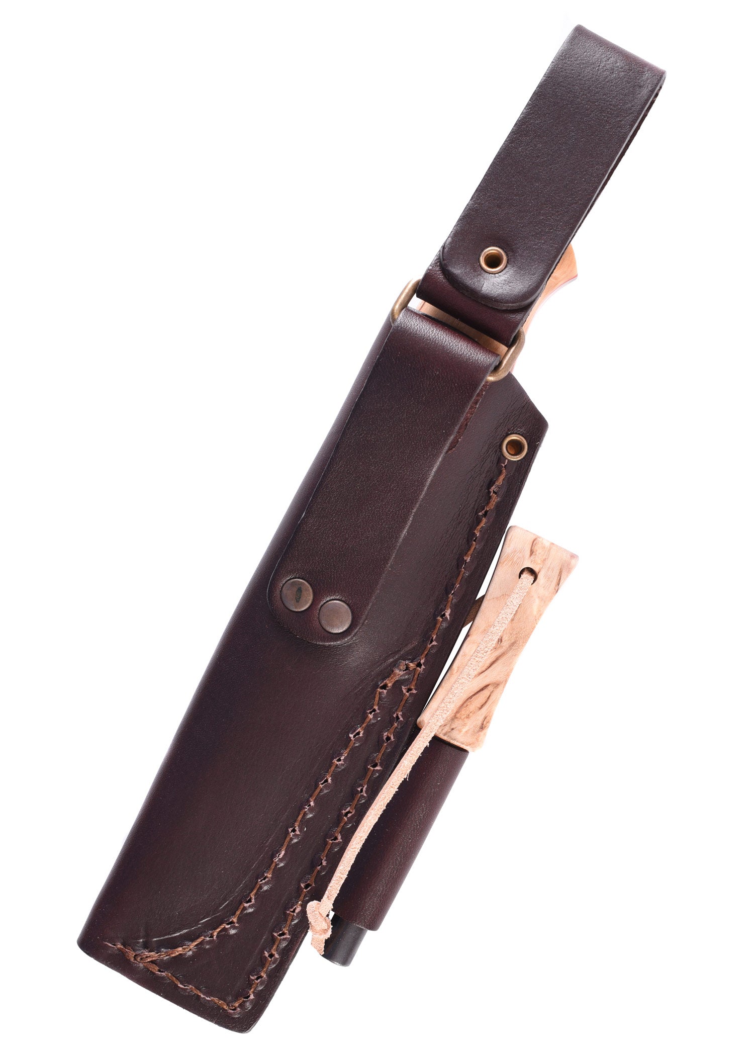 Imagen única de: Brisa Trapper 95 - Abedul Rizado Estabilizado, Scandi, Firesteel