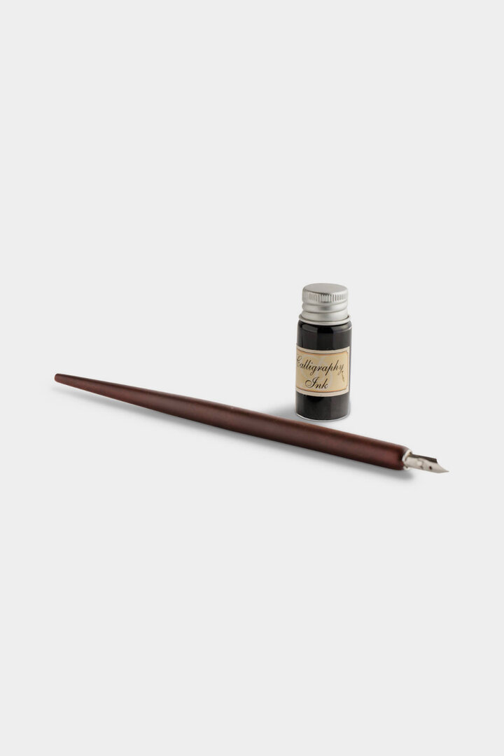 Imagen única de: Pluma Caligráfica De Madera