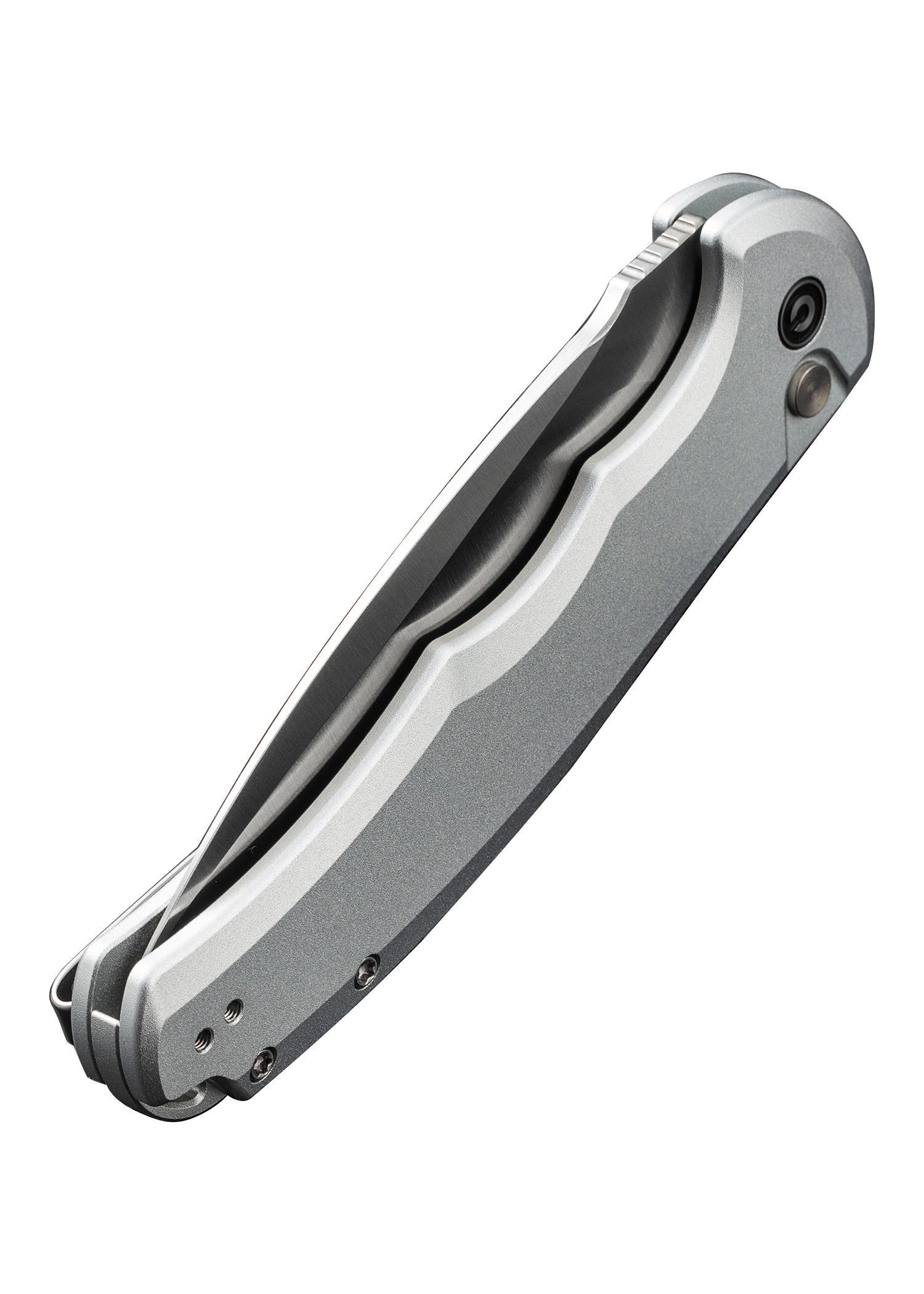 Imagen única de: Civivi Button Lock Praxis, Aluminio, Plata, Navaja