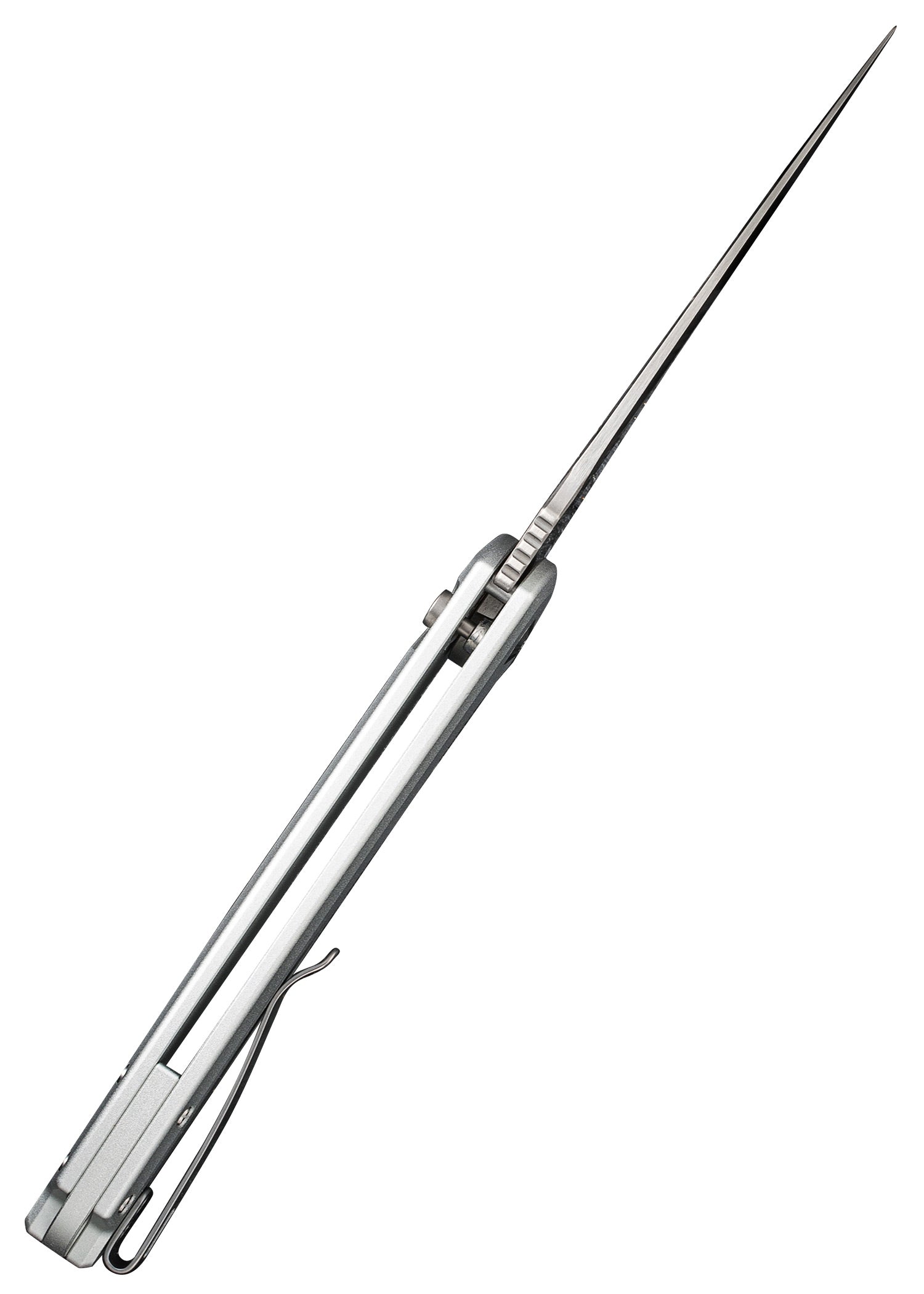 Imagen única de: Civivi Button Lock Praxis, Aluminio, Plata, Navaja