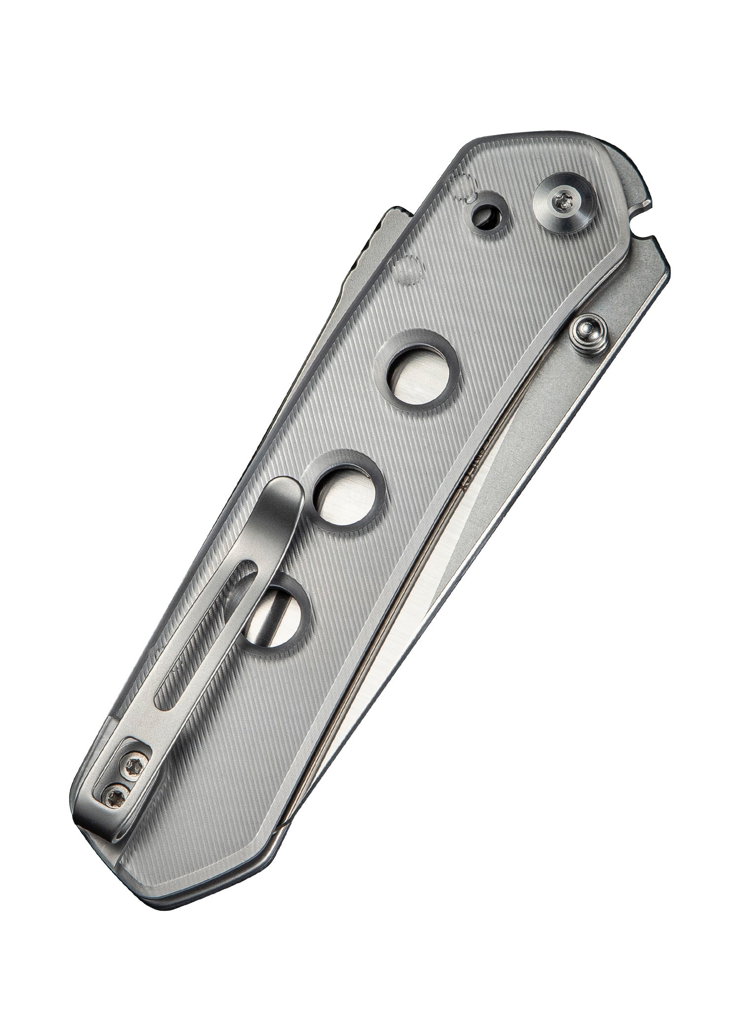 Imagen única de: Civivi Vision Fg Nitro-v Lexan Gris, Navaja De Bolsillo