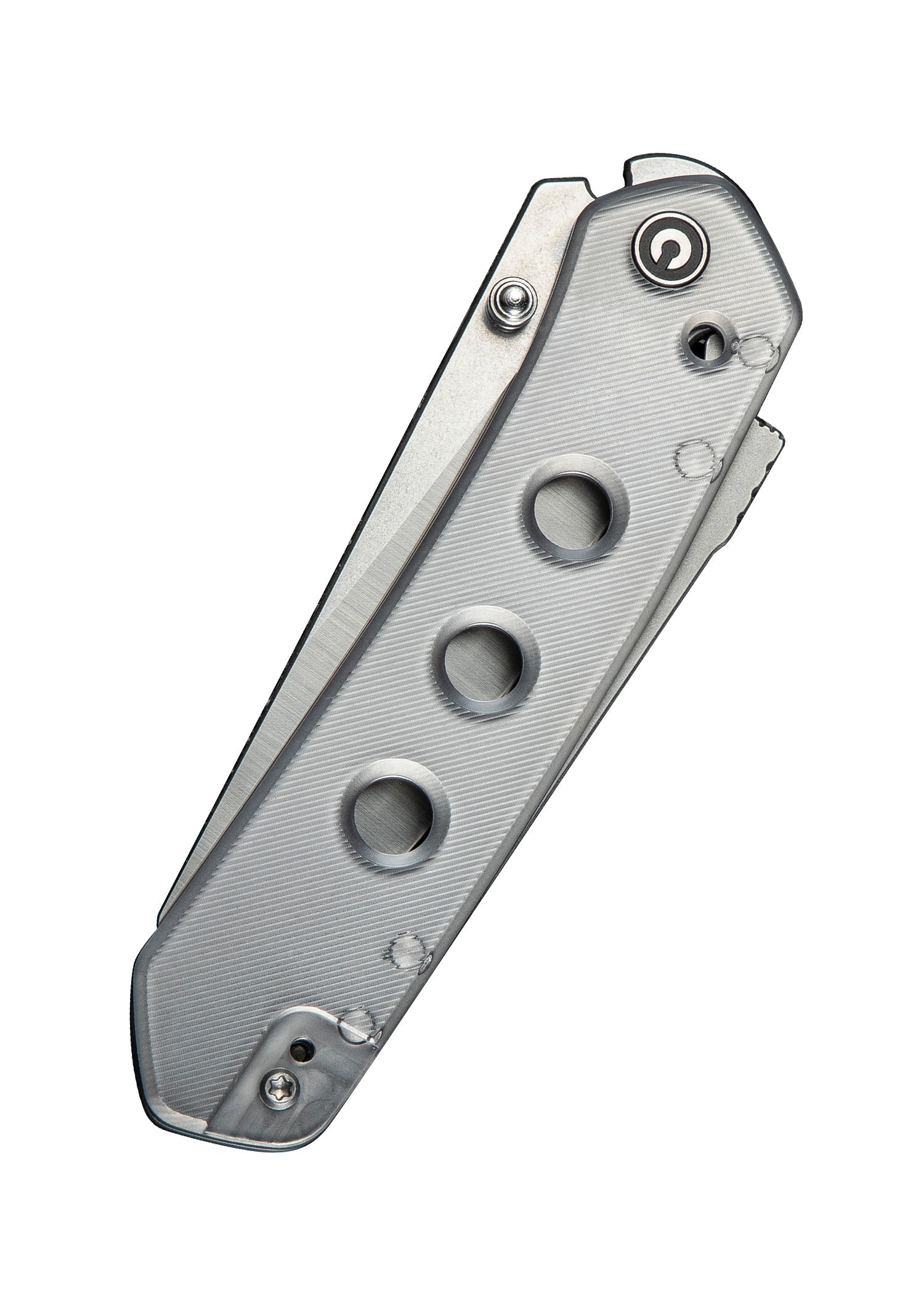 Imagen única de: Civivi Vision Fg Nitro-v Lexan Gris, Navaja De Bolsillo