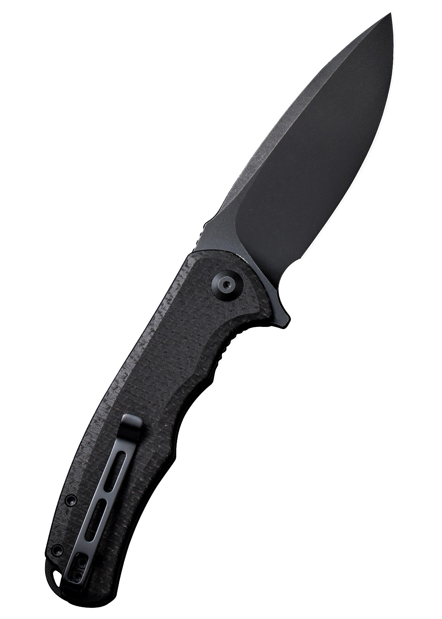 Imagen única de: Civivi Praxis Micarta All Black, Navaja De Bolsillo