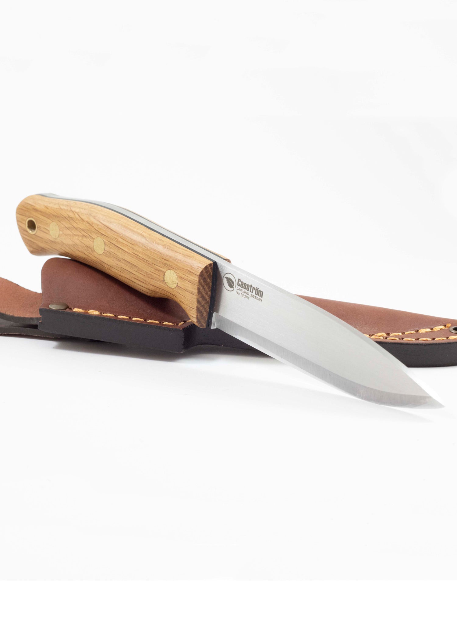 Imagen única de: Cuchillo Forestal Sueco Nº10, Roble, Casström