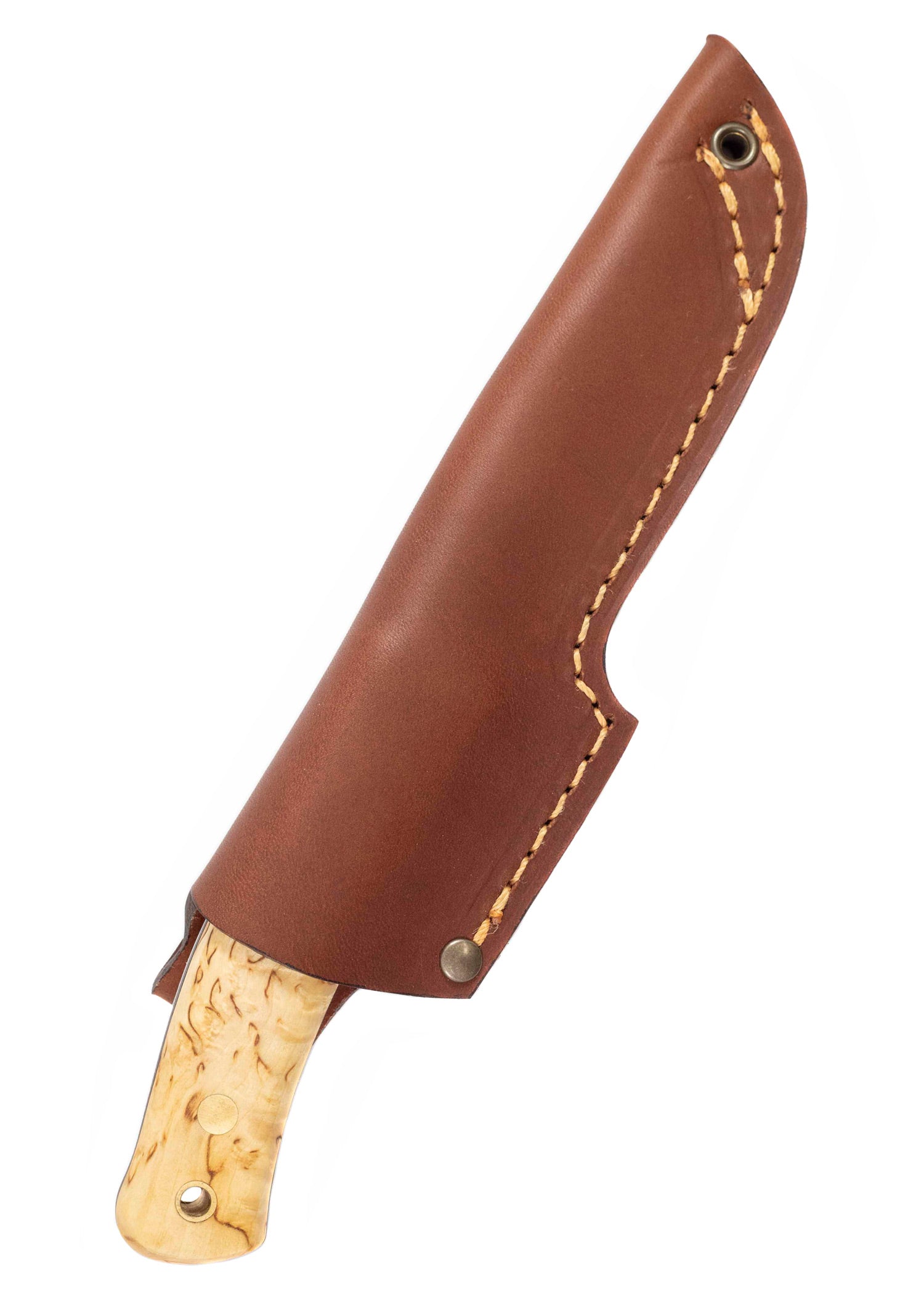 Imagen única de: Cuchillo Forestal Sueco N.º 10, Abedul Rizado, Casström