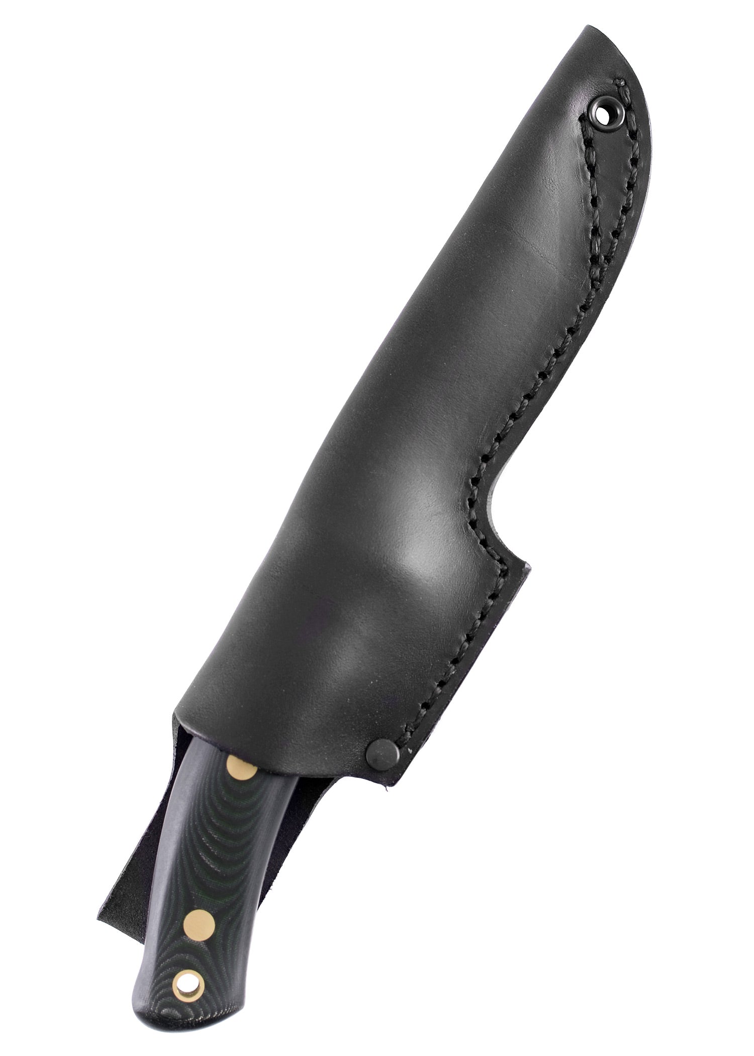 Imagen única de: Cuchillo Fijo Bosque Sueco, Micarta Verde, Casström